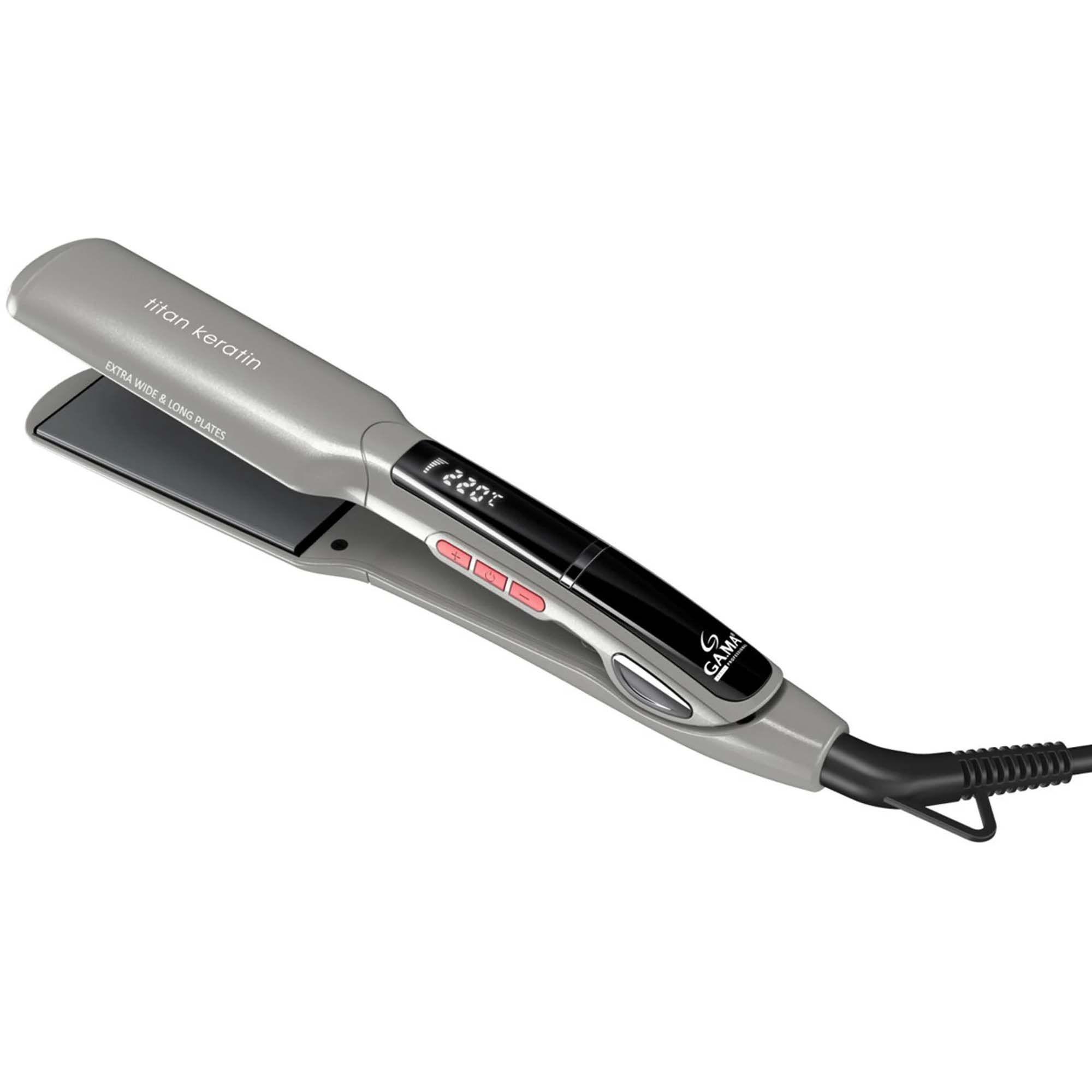 Plancha Alisadora Gama X-wide Digital Titan Keratin-0