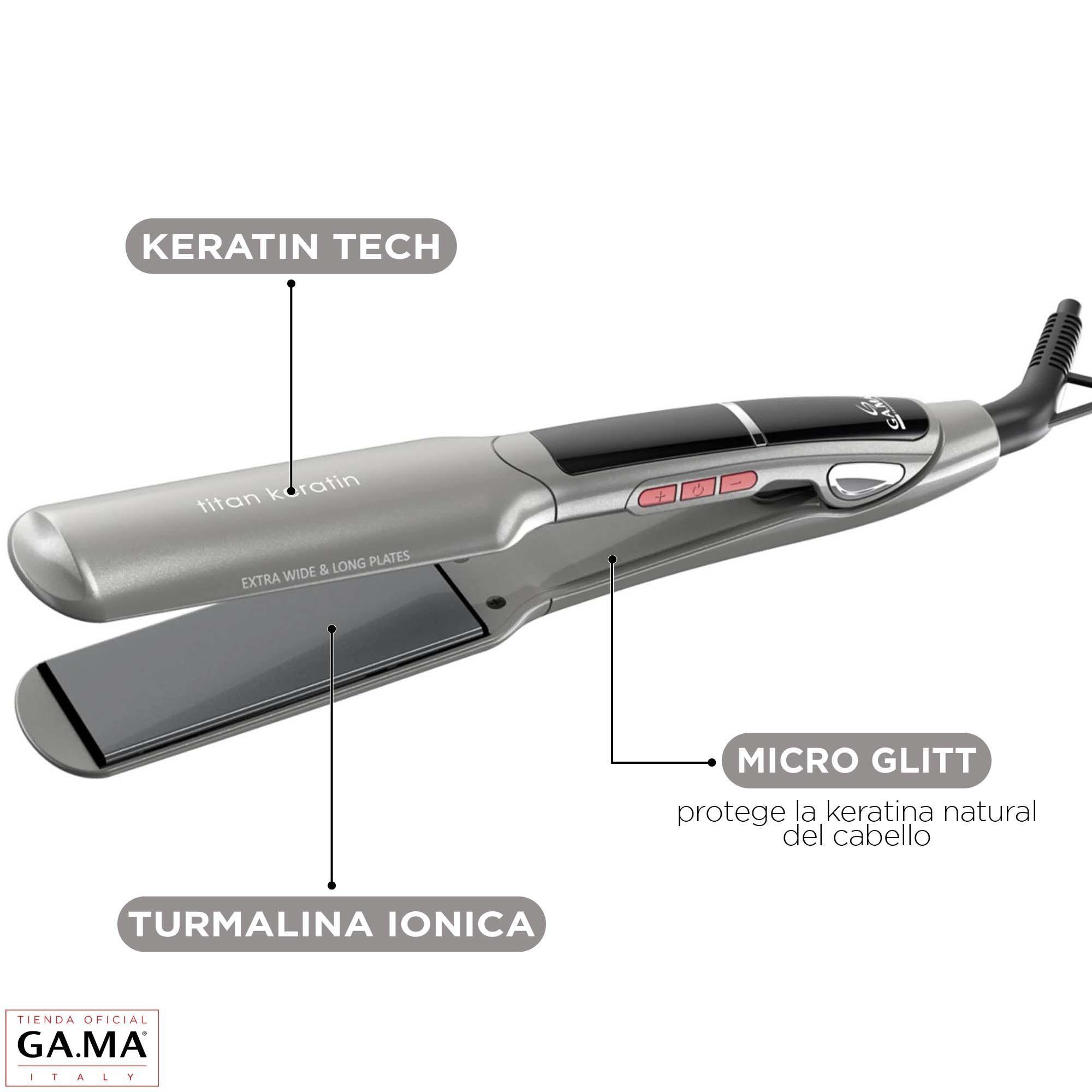 Plancha Alisadora Gama X-wide Digital Titan Keratin-1