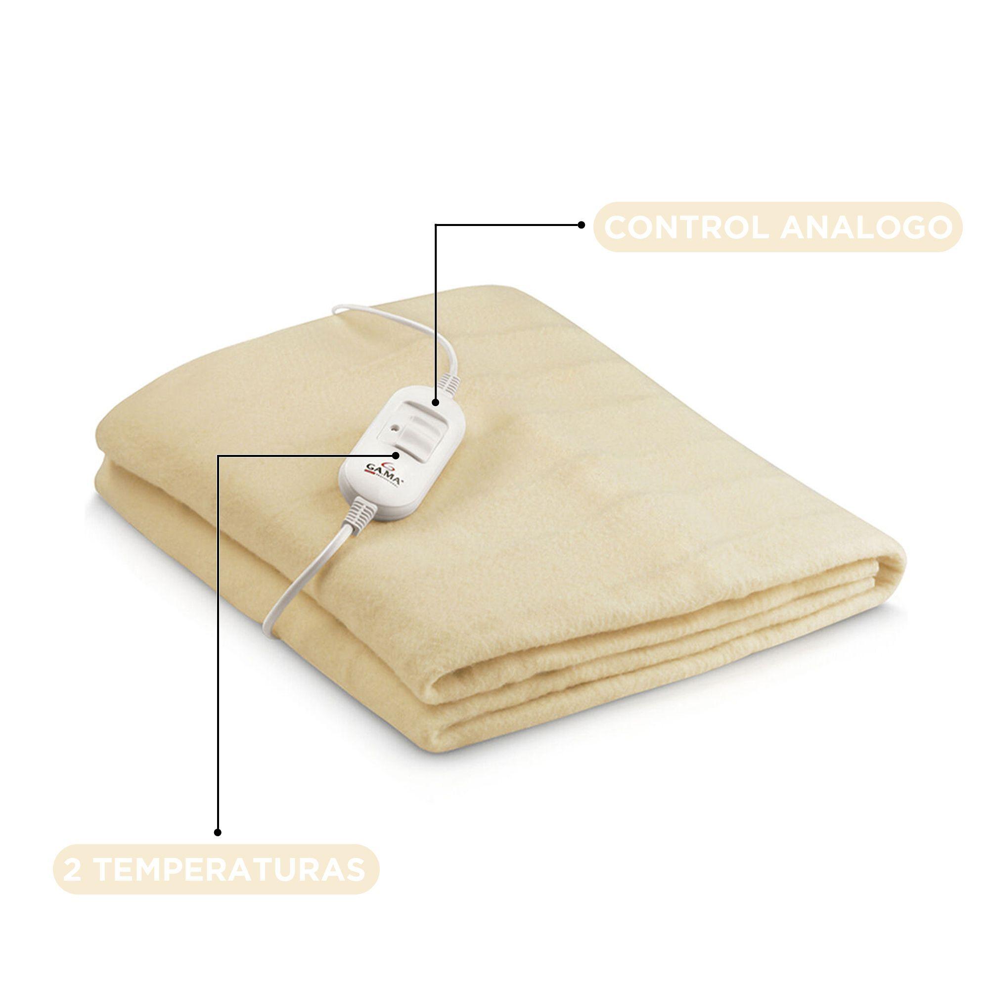Calienta Cama Gama 100% Polyester Single Quick Heat 1 Plaza-2