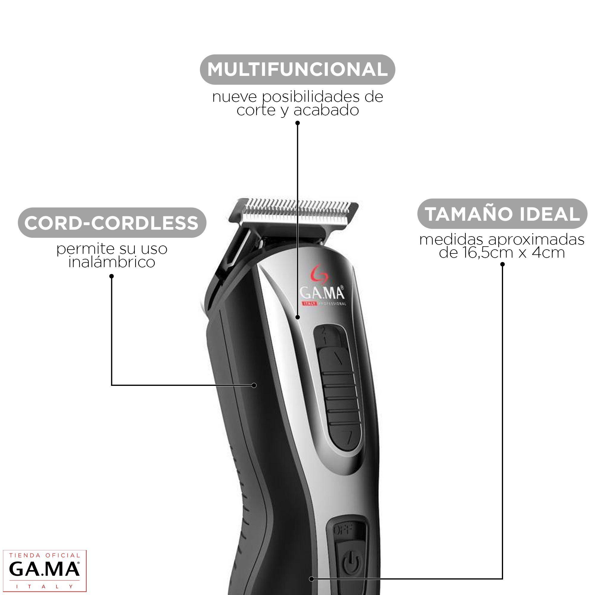 Cortapelos Clipper Multistyler Gama Gc 625 Inalámbrico-2