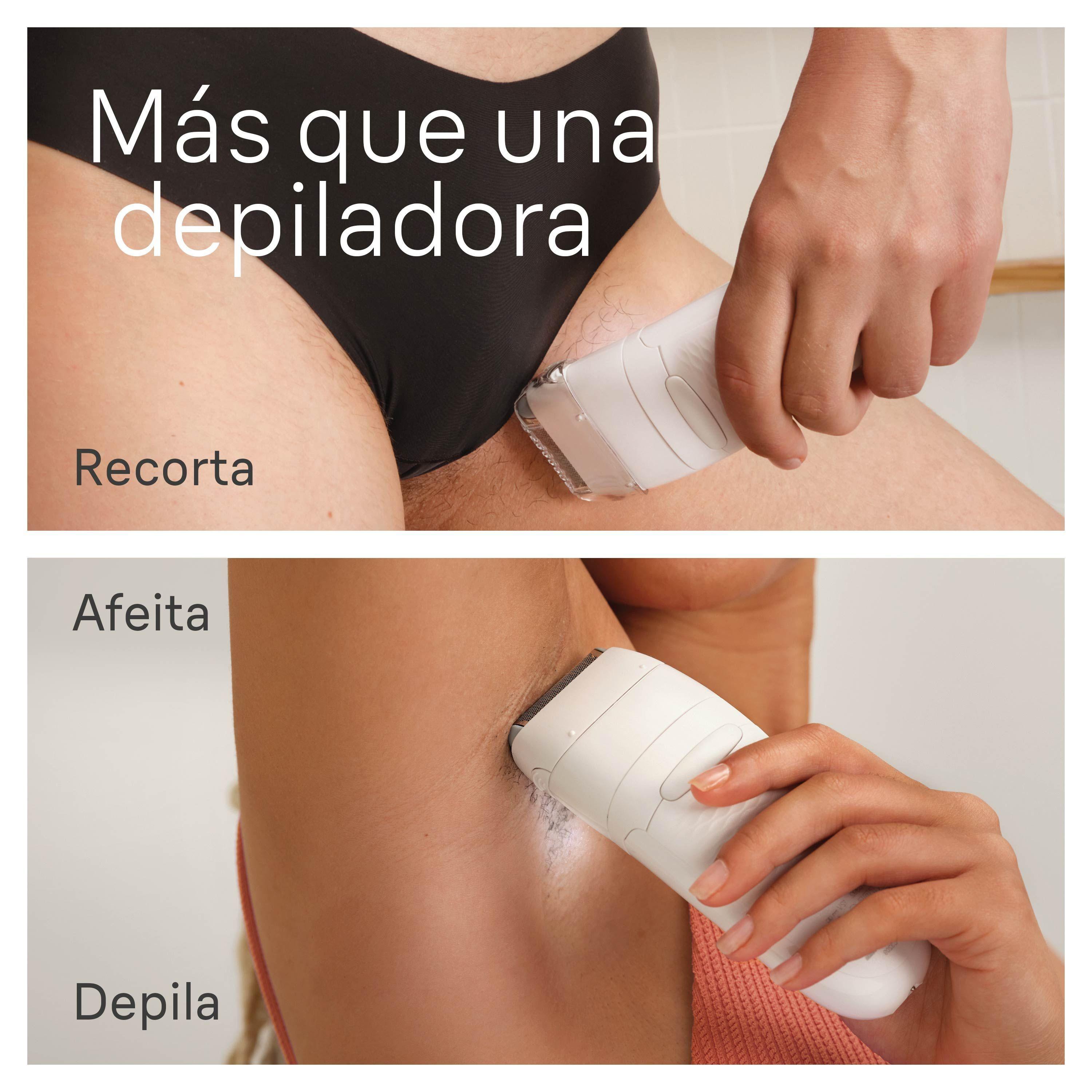 Depiladora Electrica Braun Silk Épil 7 Inalambrica Plateada-4