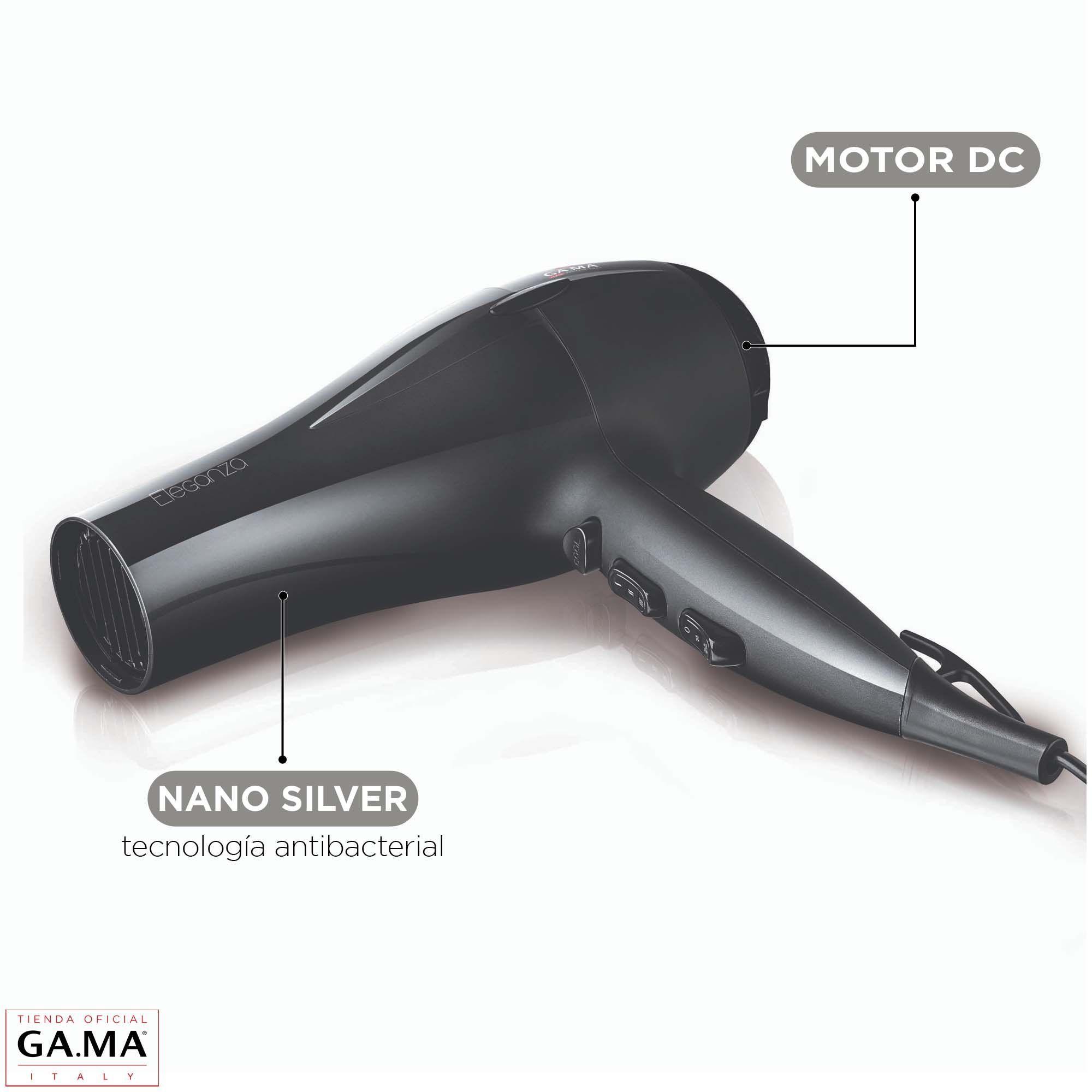 Secador De Pelo Eleganza Gama Motor Dc 2400 Watts-1