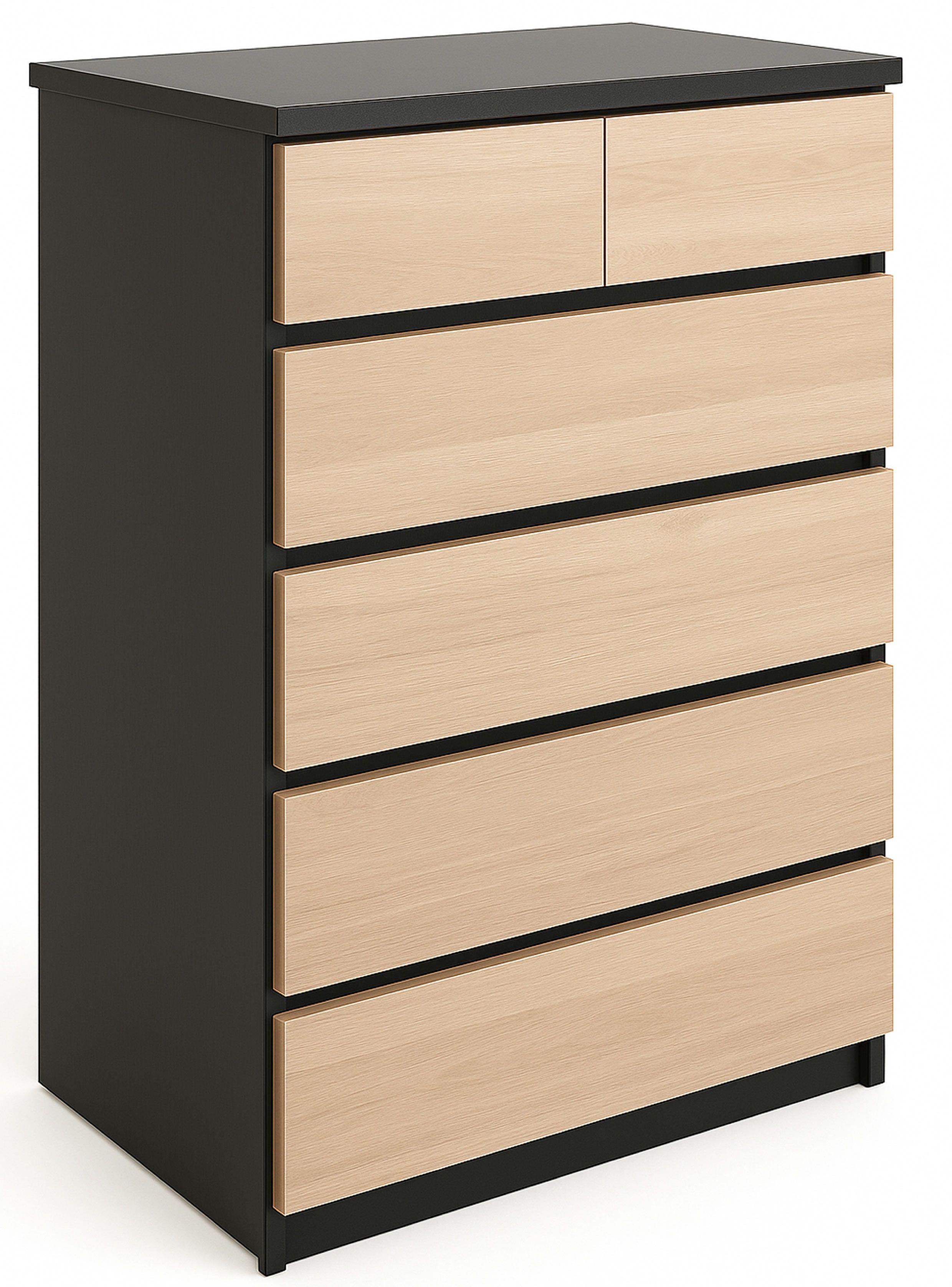 Cajonera 6 Cajones Grafito Albayalde  premium-2