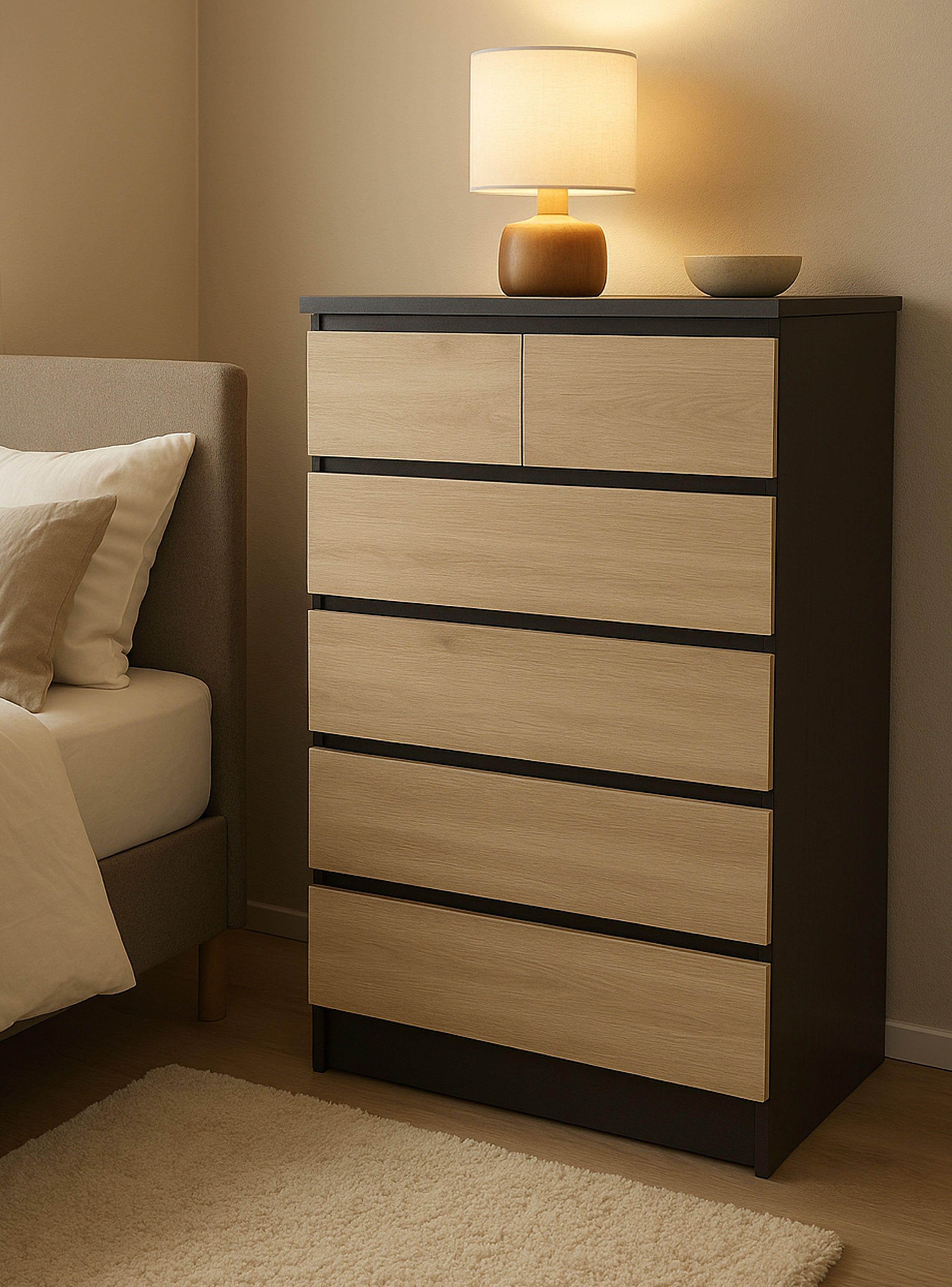 Cajonera 6 Cajones Grafito Albayalde  premium-4