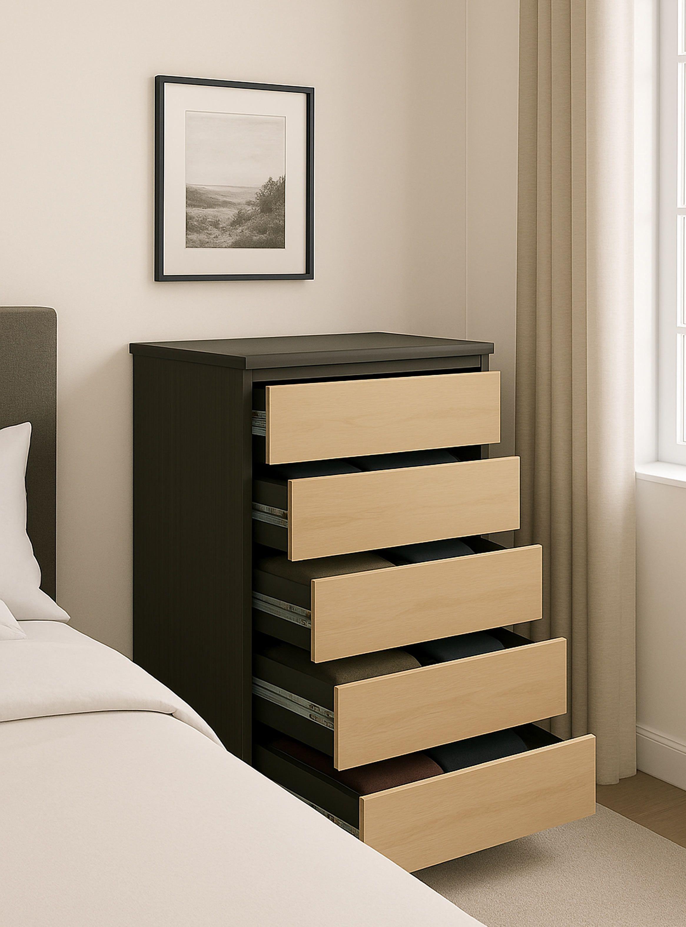 Cajonera 5 Cajones Grafito Albayalde premium-2