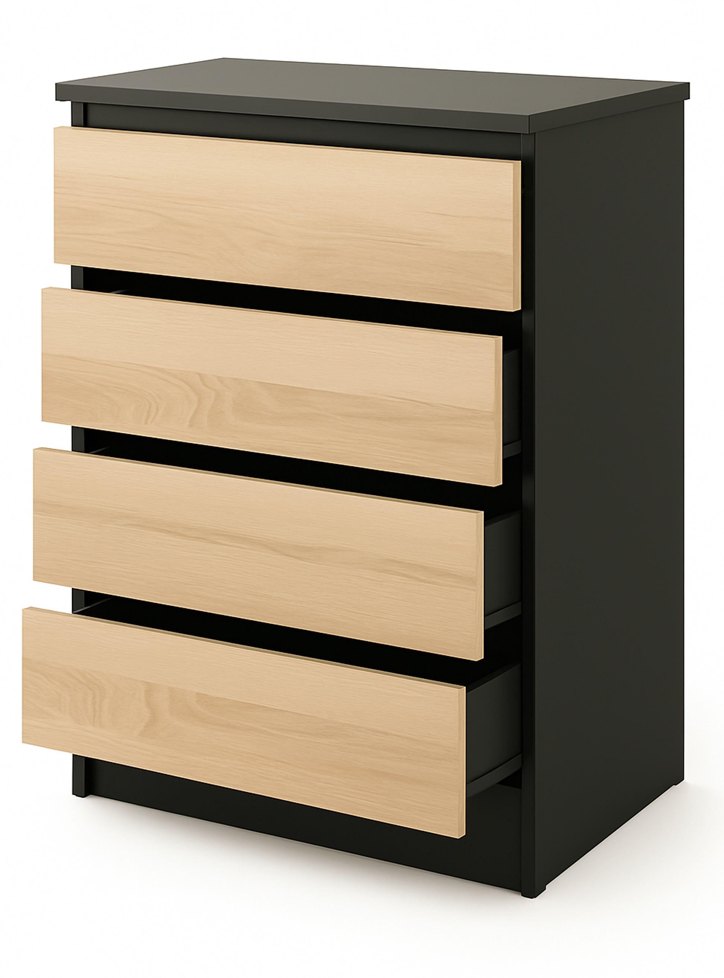 Cajonera 4 Cajones Grafito Albayalde premium-2