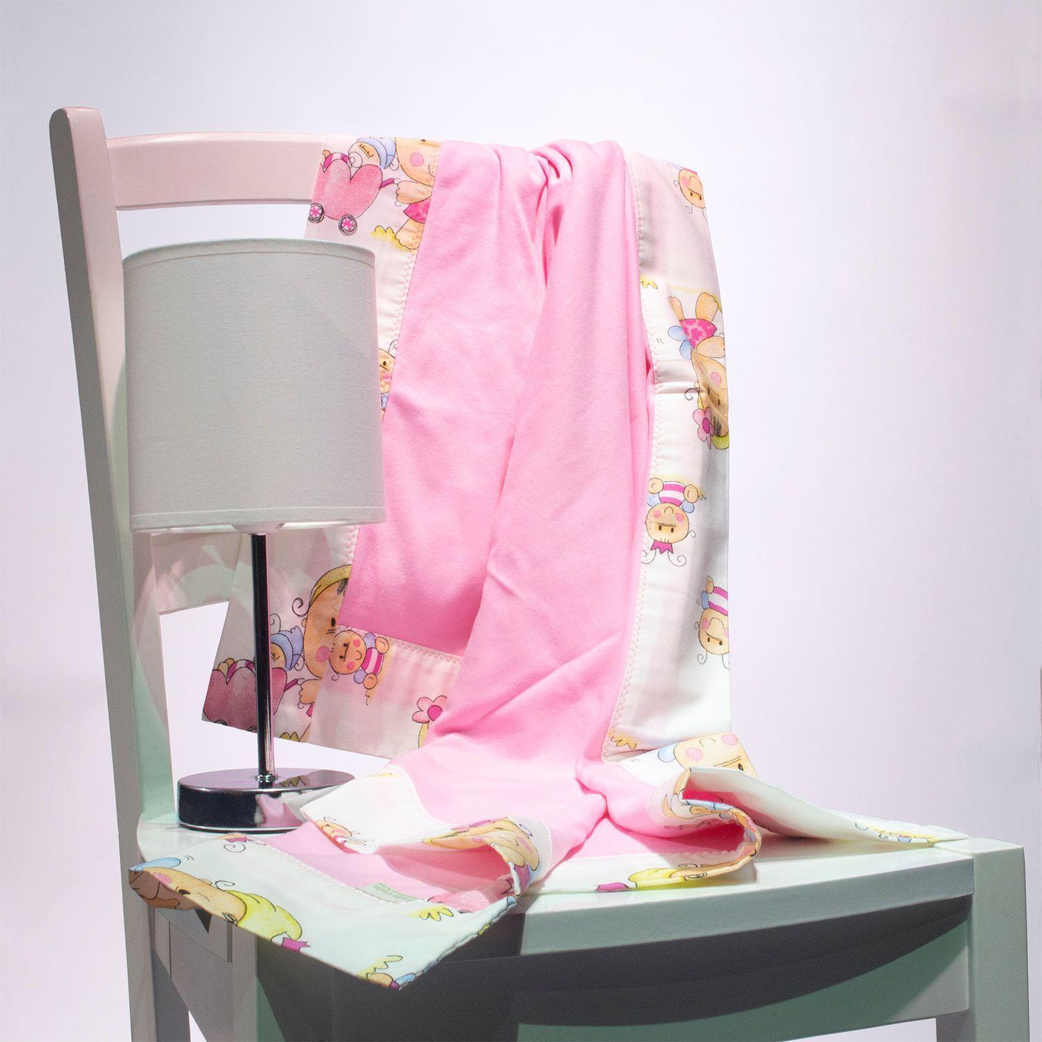 Manta Polar Rosado Niñita-1