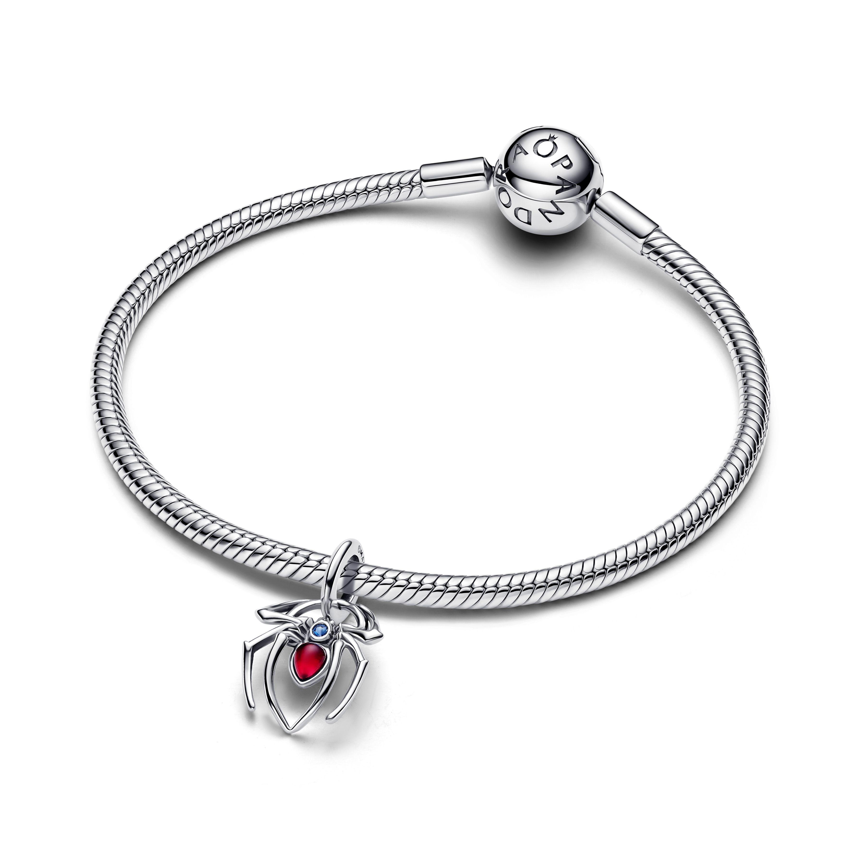 Charm Colgante Spiderman de Marvel con Cristales Diversos-2