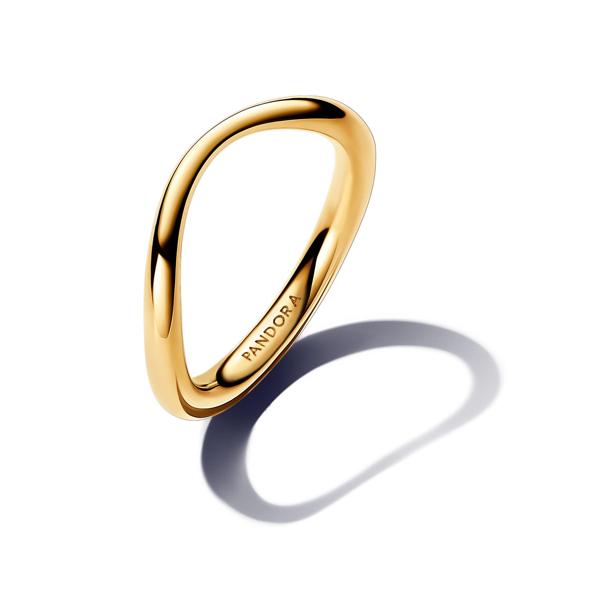 Anillo Banda Forma Orgánica en Shine-0