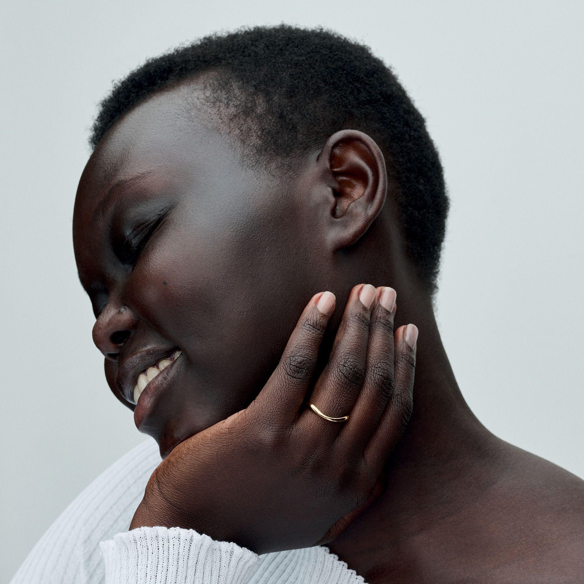 Anillo Banda Forma Orgánica en Shine-2