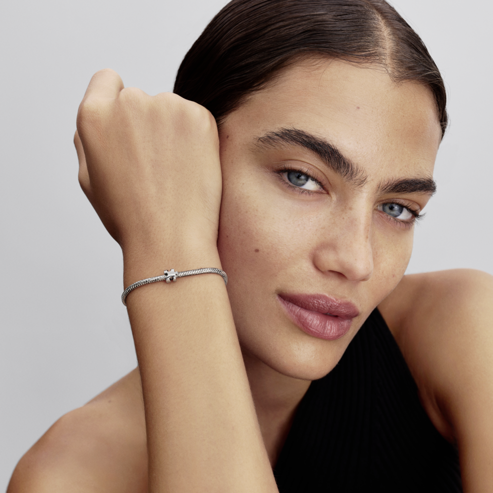 Mini Charm Pieza de Rompecabezas Plateado-3