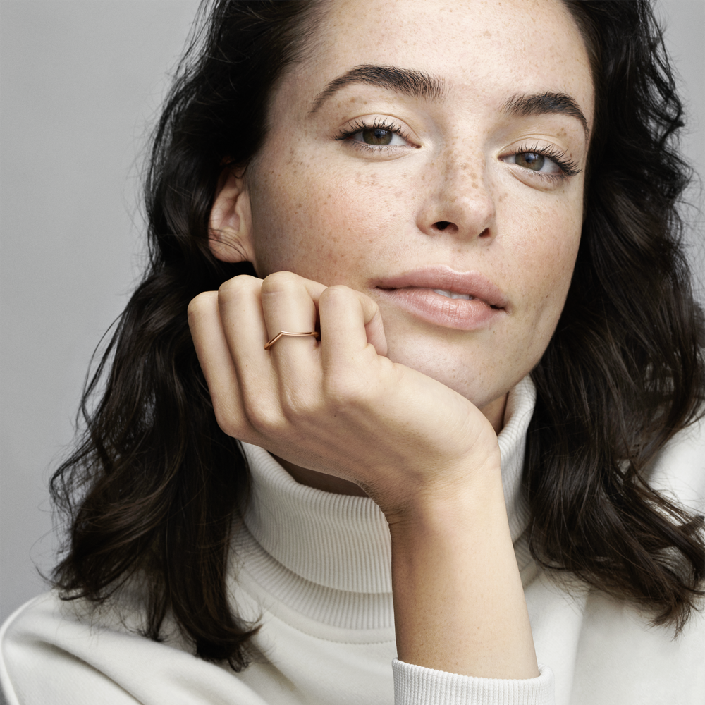 Anillo en PANDORA Rose Deseo Brillante-2