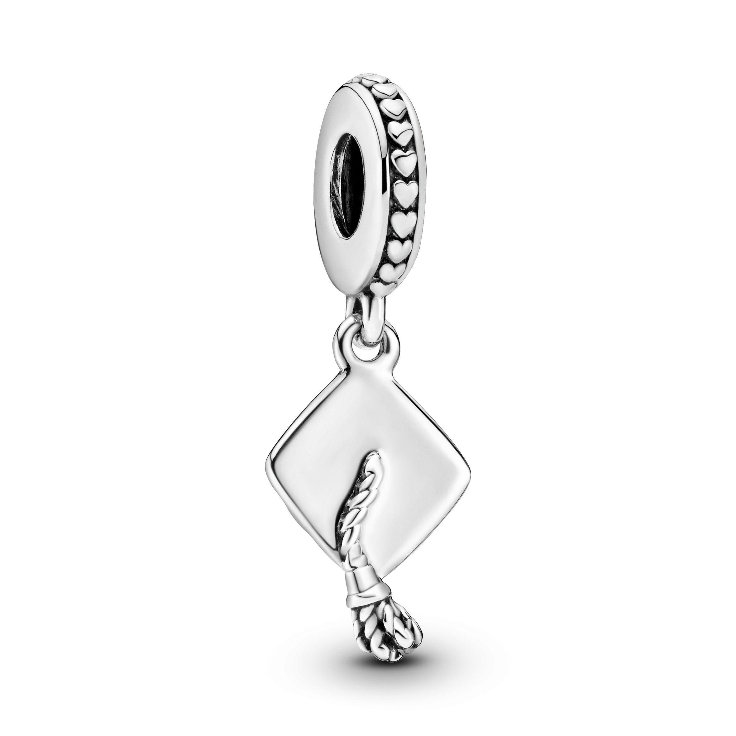 Gift Set Pulsera Plata con Dijes de Celebración de Graduación-2