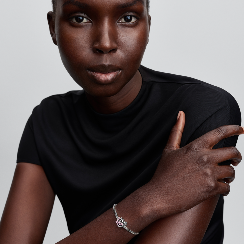 Charm Corazón y Mariposa Entrelazados-3