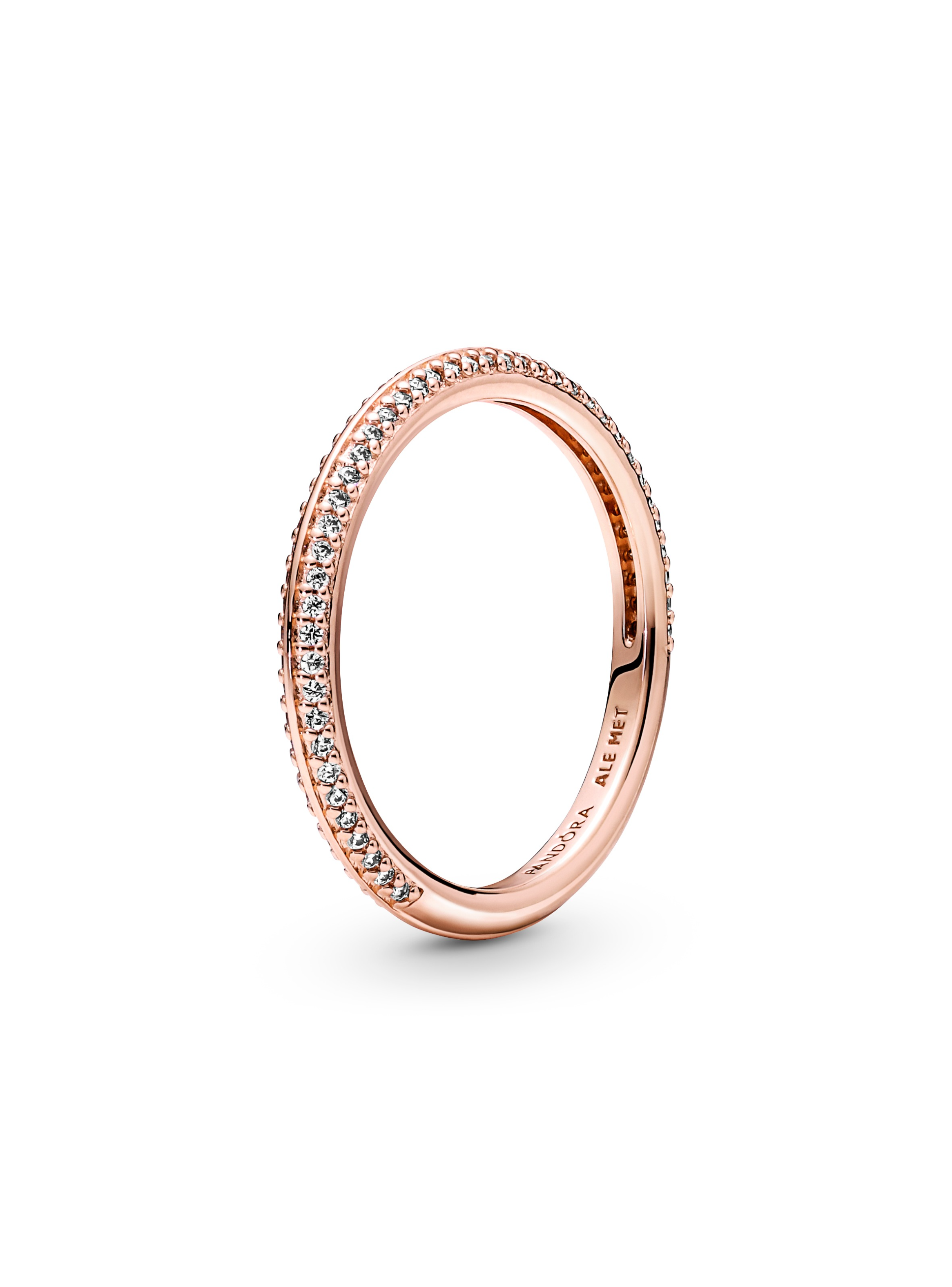 Anillo en Rose PANDORA Me Pavé Circonia Cubica Clara-1