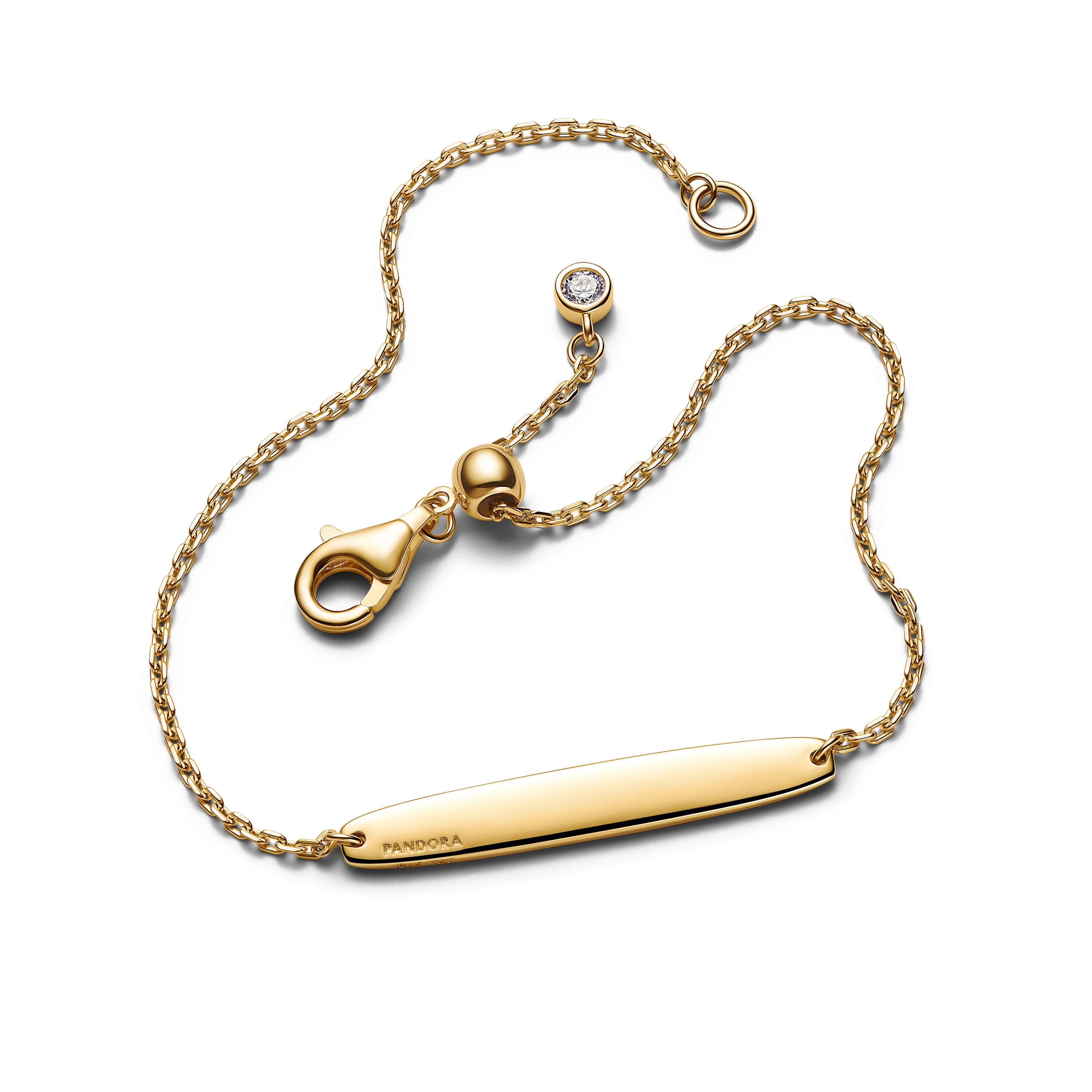 Brazalete De Cadena Con Barra Grabable-1
