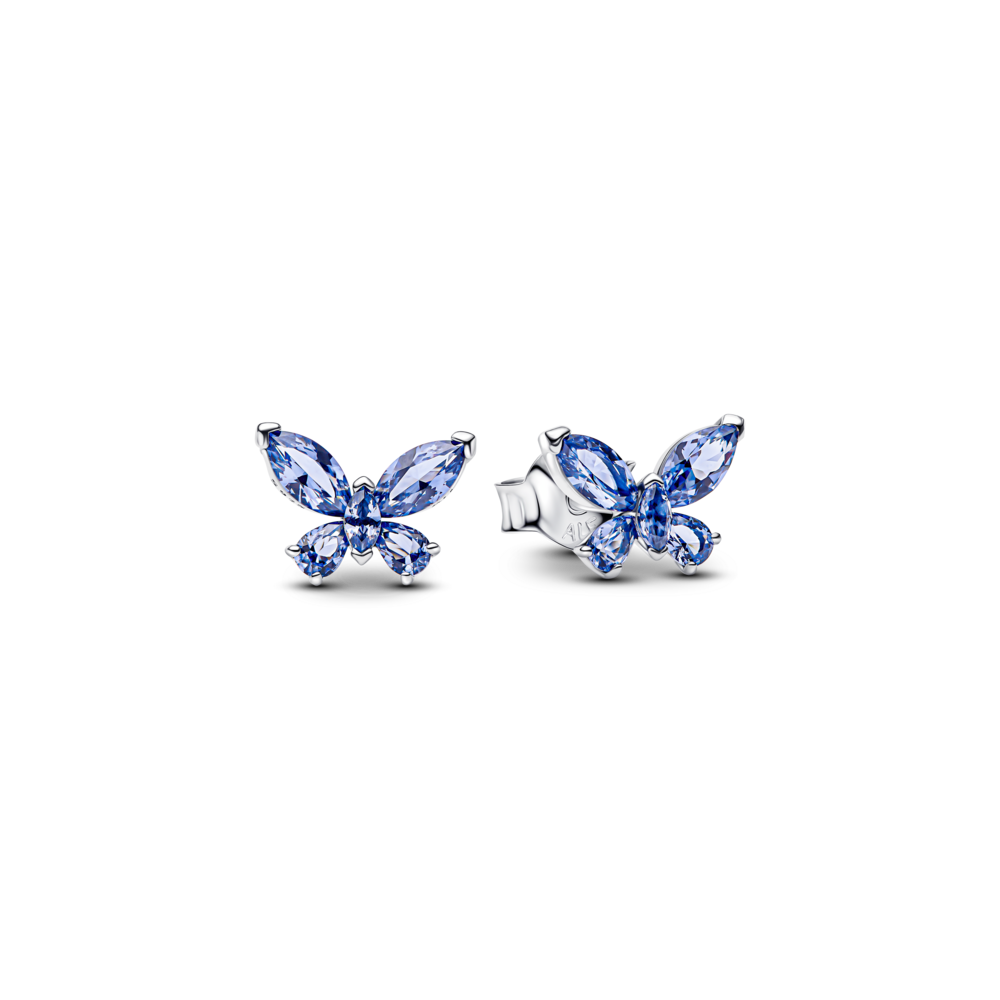 Juego de regalo de joyería Mariposa azul-2