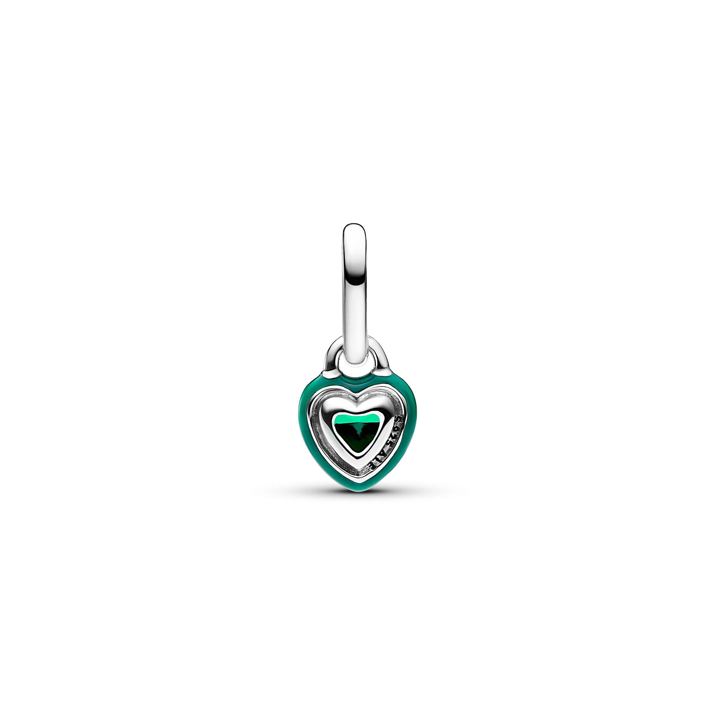 Mini dije Colgante en Plata PandoraME Chakra Corazon Verde-2