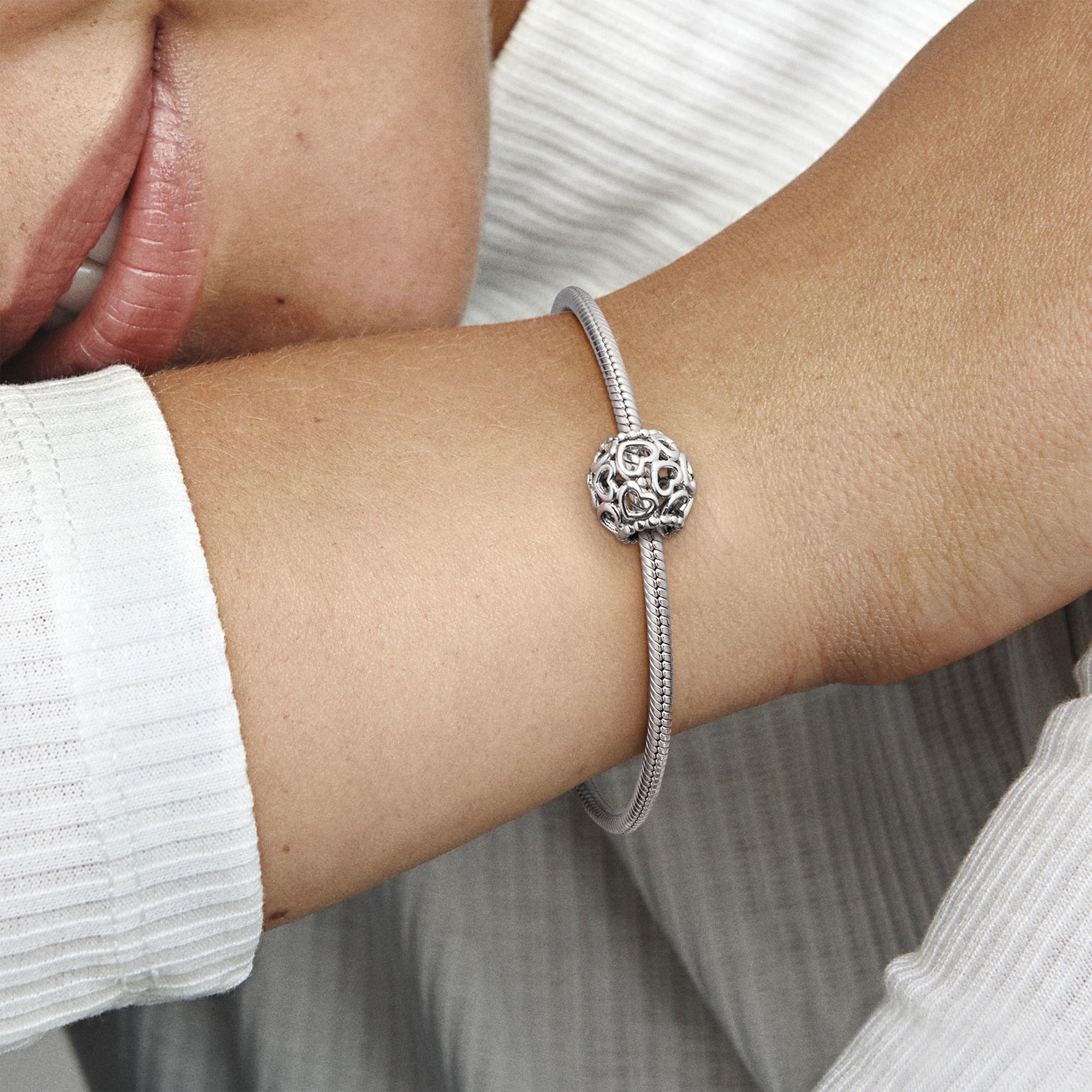 Charm Puro Corazón en Plata-2