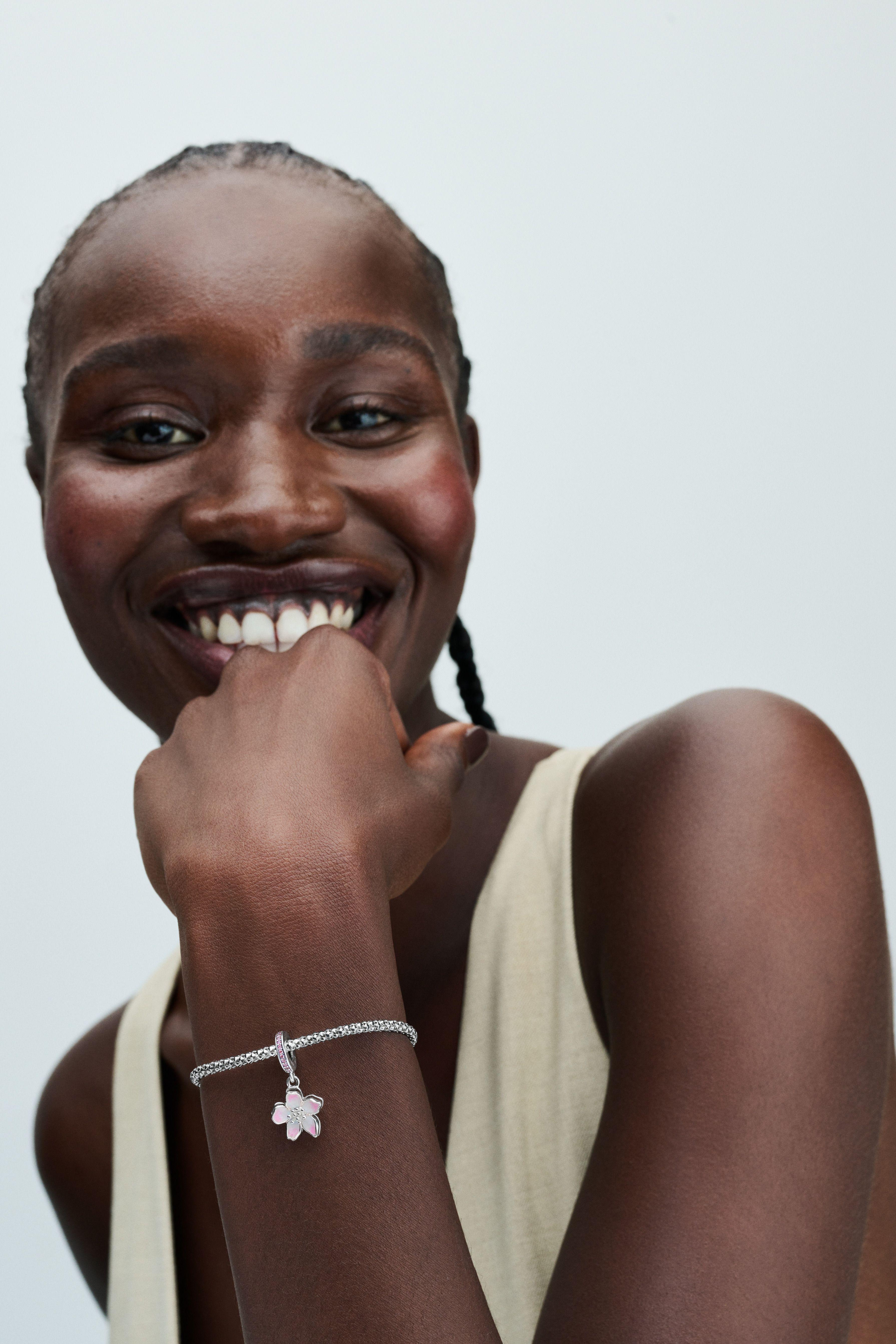 Charm Colgante Flor Cerezo-3