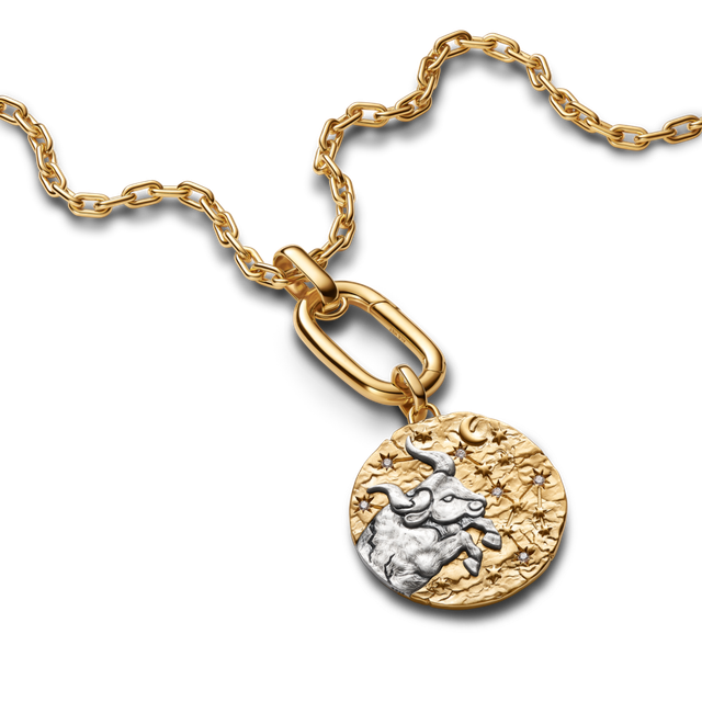 Charm Medallón Grande Signo Zodical Tauro-2