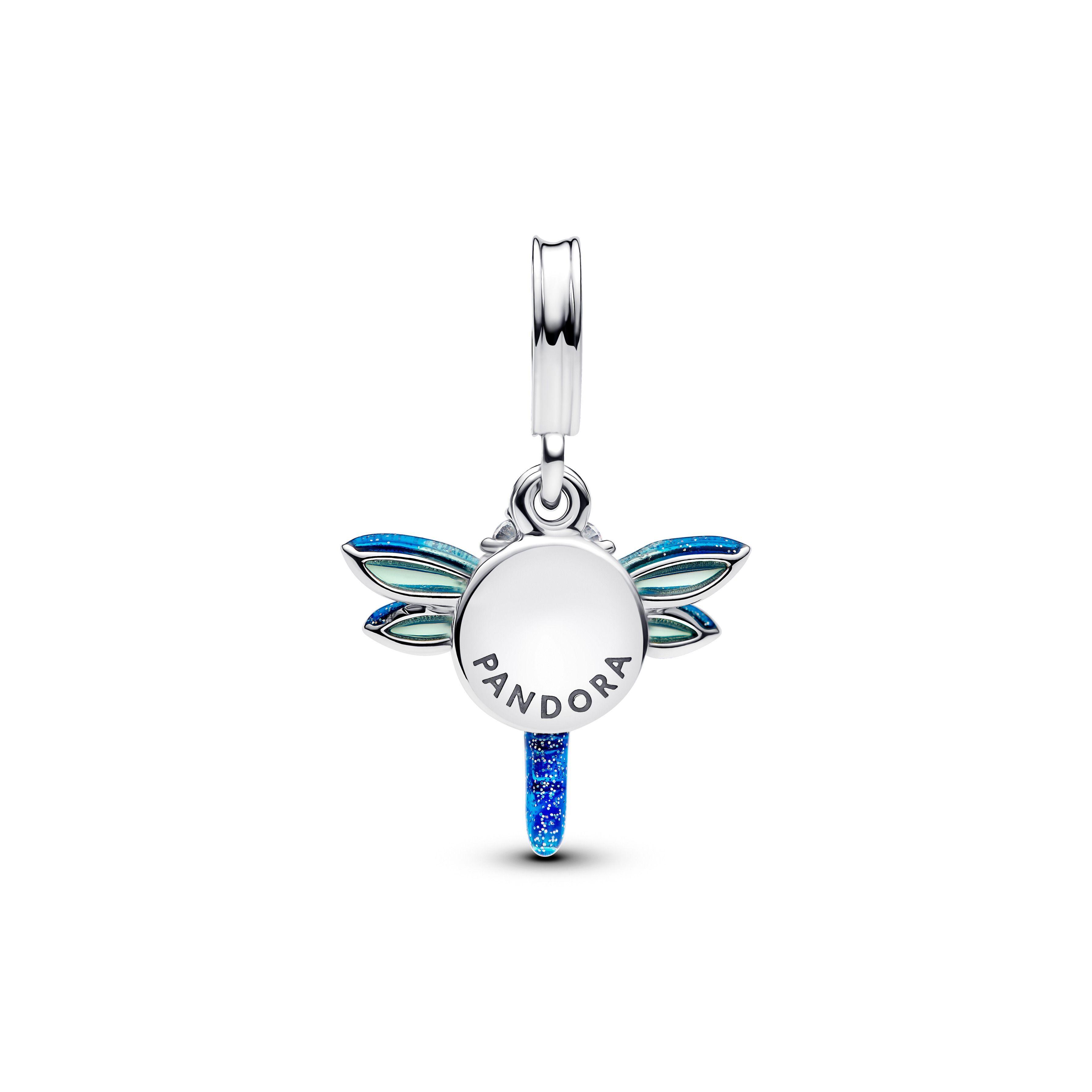Charm Colgante Doble Libélula-2