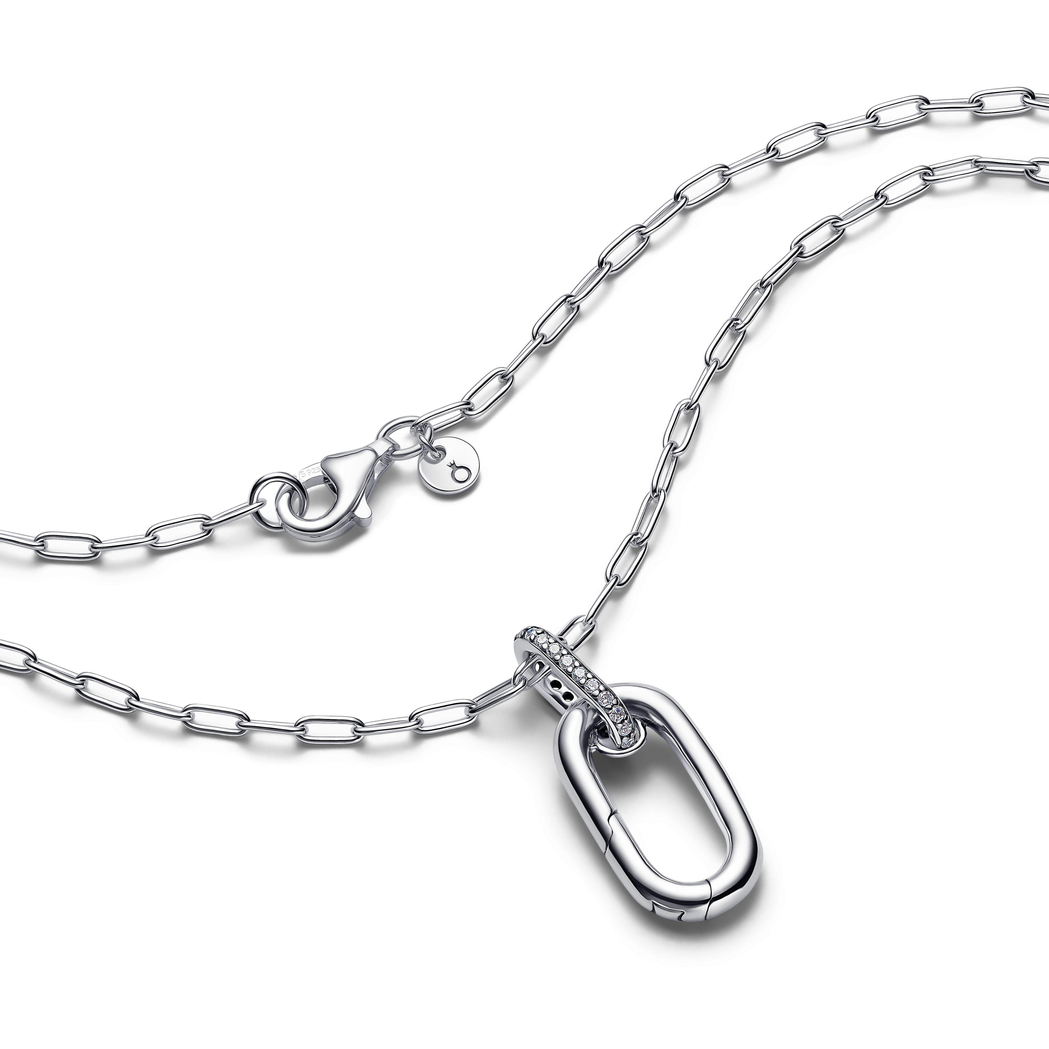 Collar Con Colgante Eslabón Que Se Puede Abrir-2
