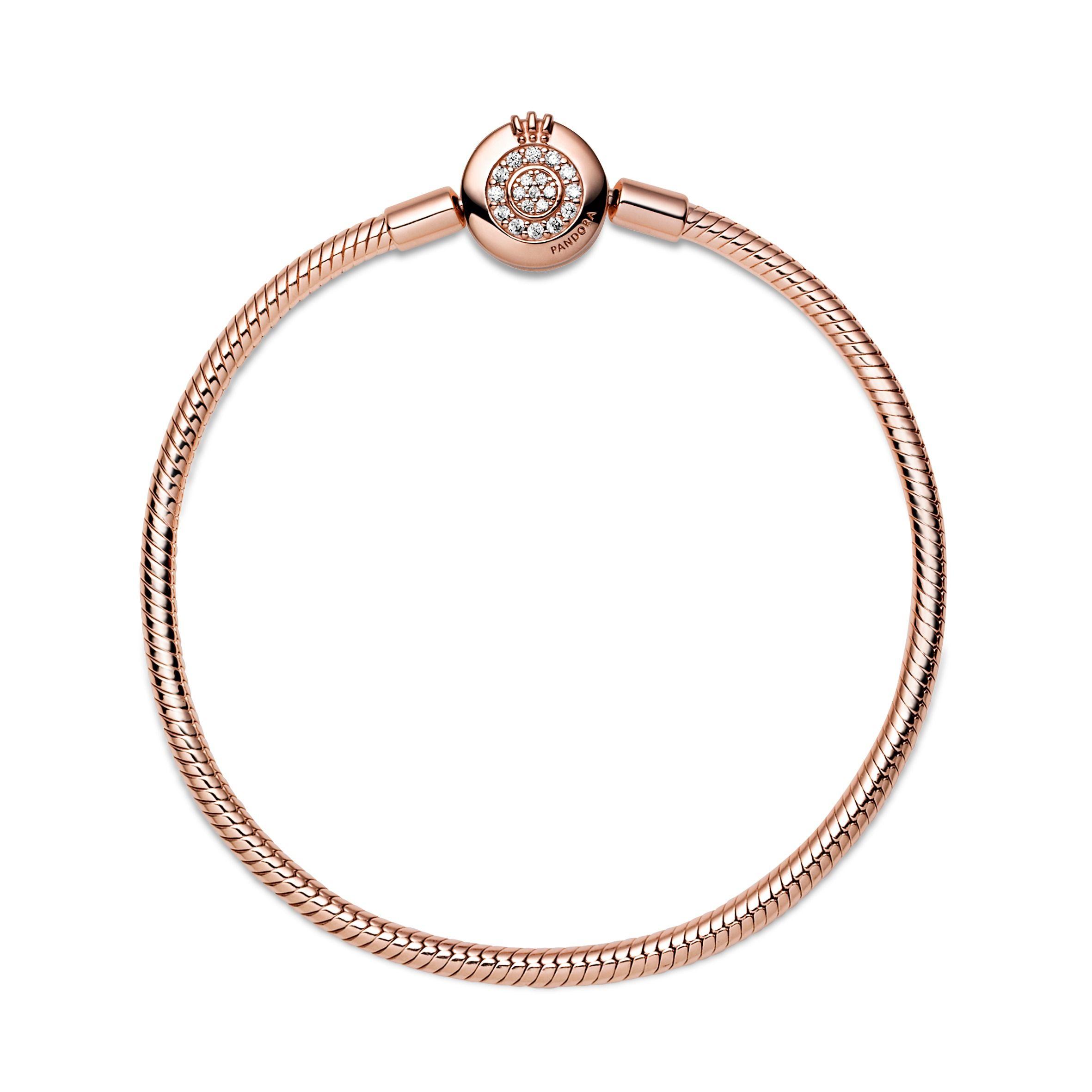 Brazalete en Rose Momentos Brillante Corona O-0