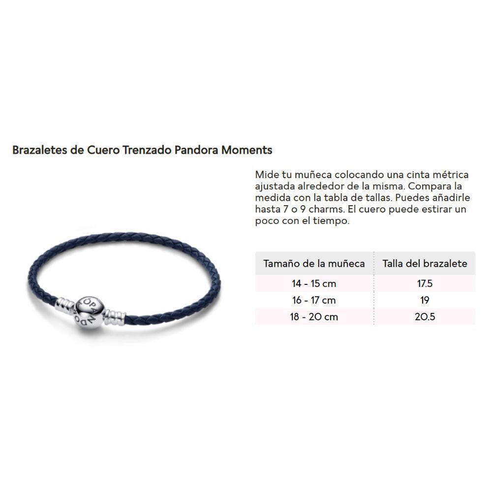 Brazalete Moments en Cuero Trenzado Rojo con Broche Redonde Shine-3