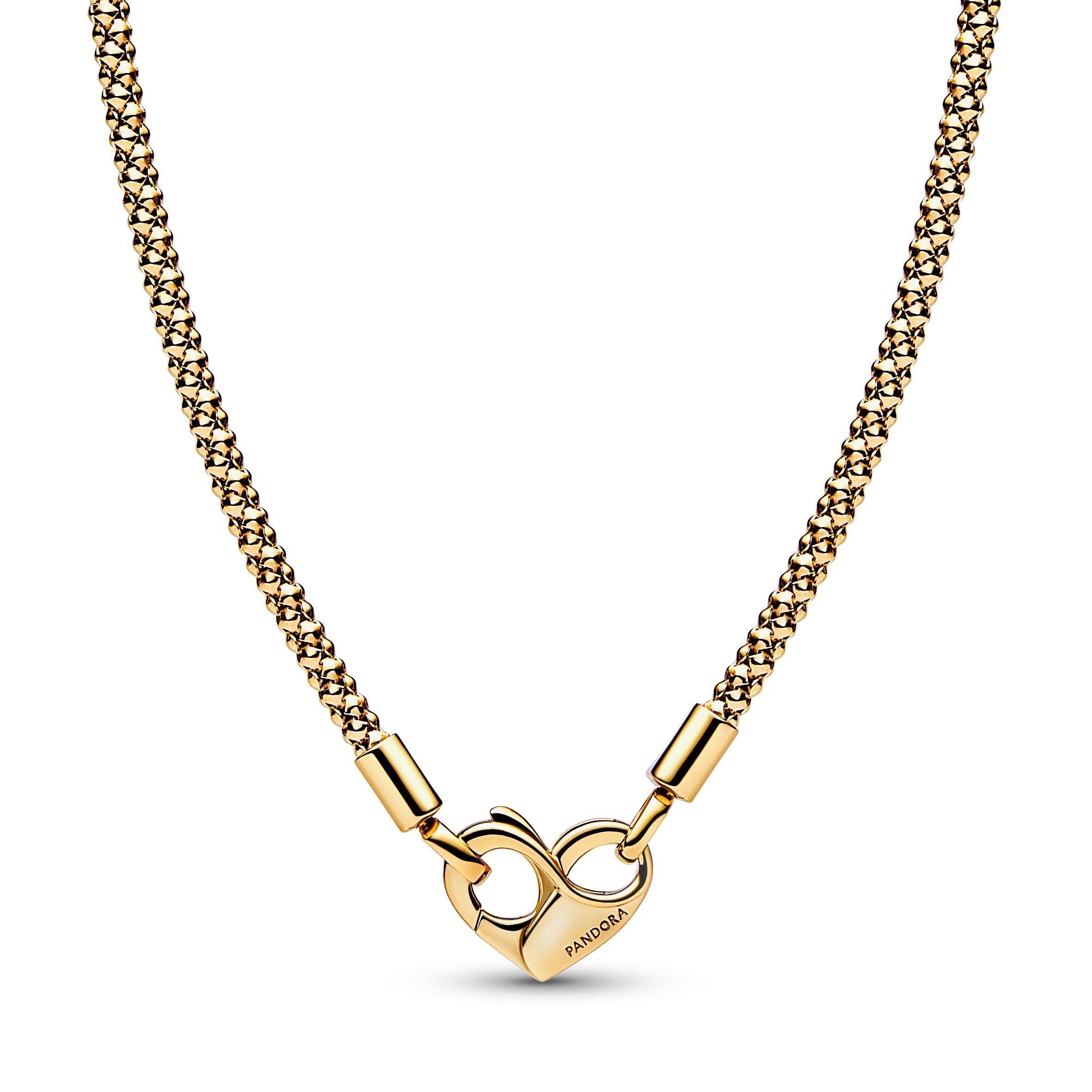 Collar Cadena Shine con Tachuelas Pandora Moments-0