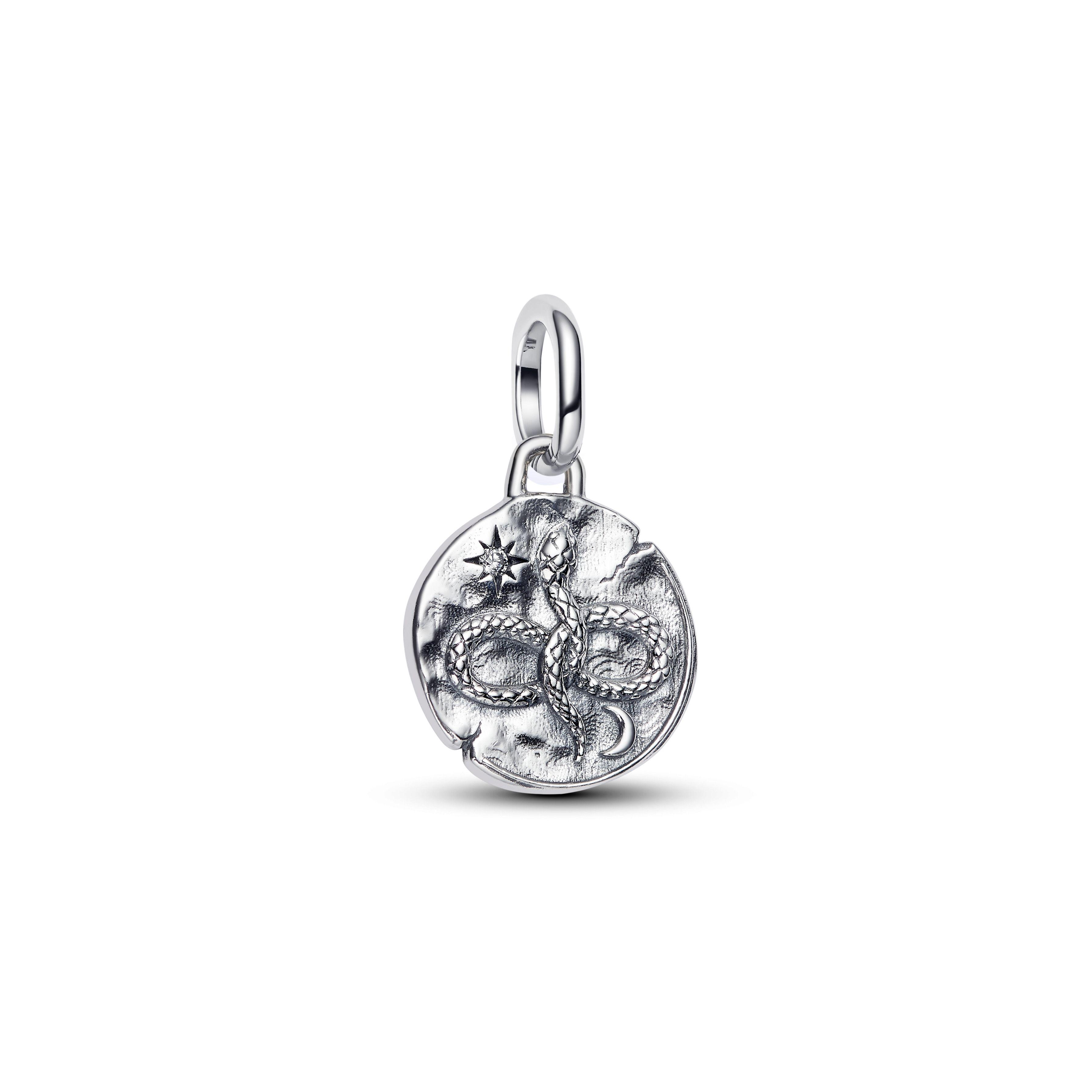 Charm Medallón Serpiente Infinita-0