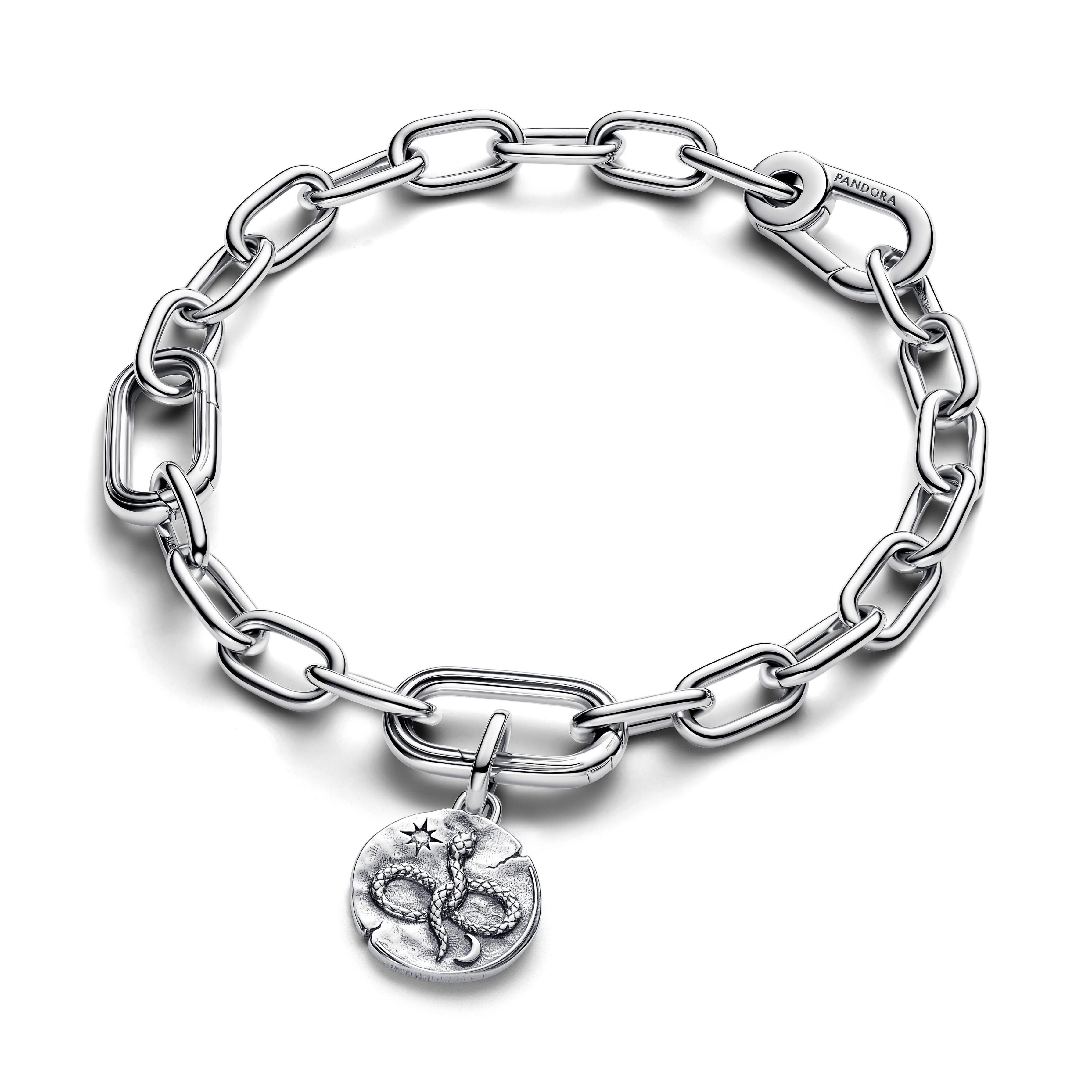 Charm Medallón Serpiente Infinita-2