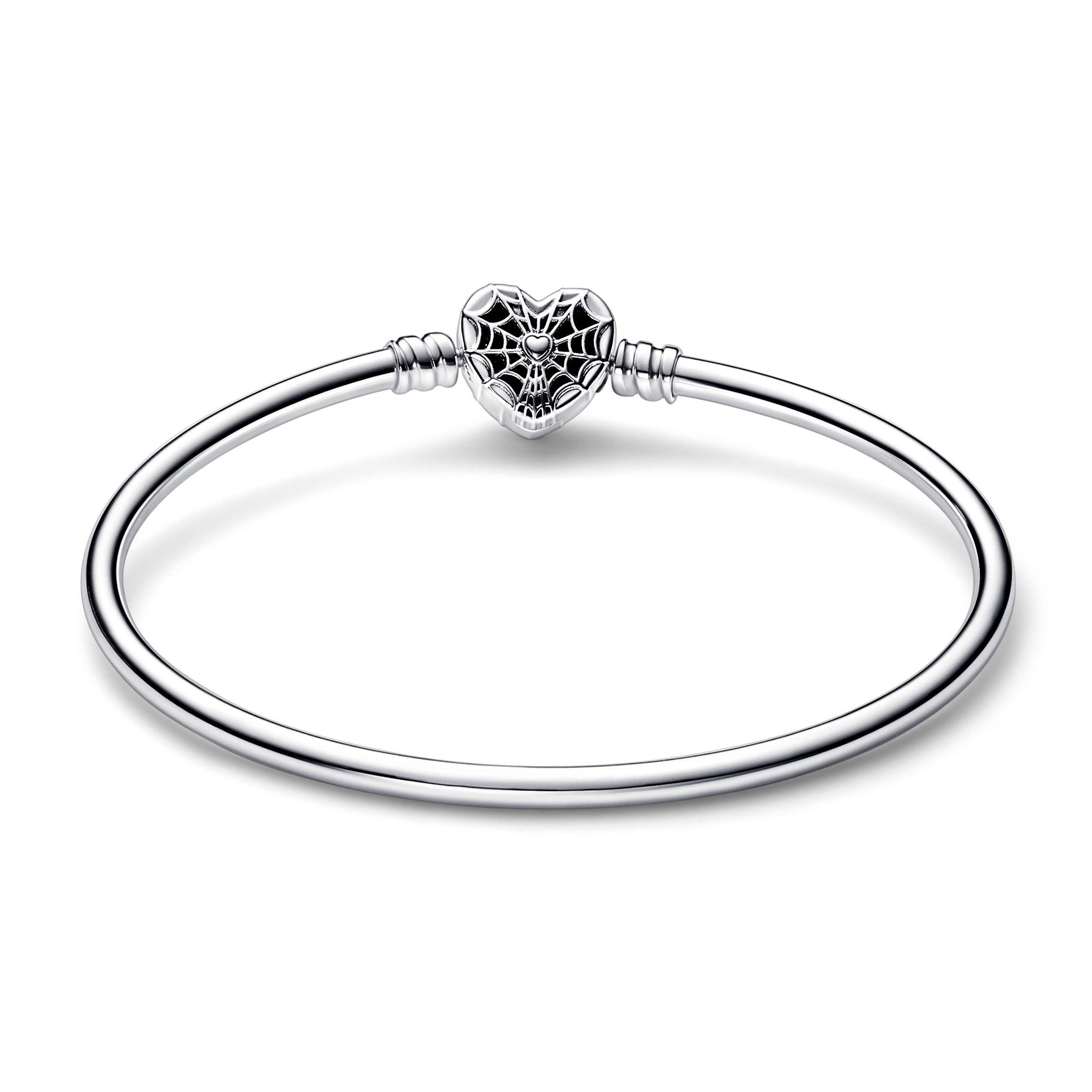 Brazalete Moments Cadena Serpiente Broche Corazon-1