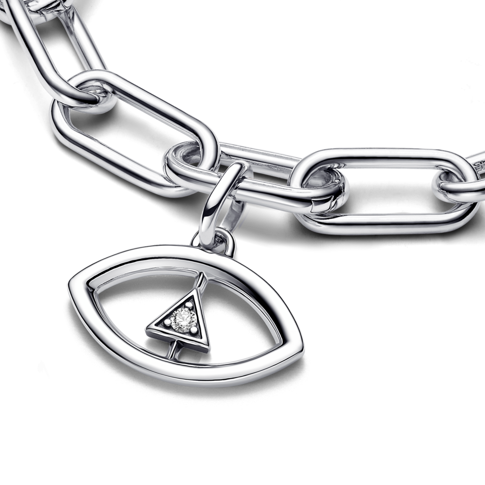 Charm en Plata Medallon Ojo Malvado Circoia Cubica Clara-1