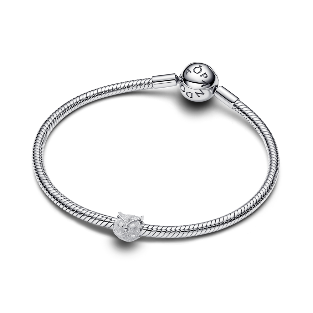 Mini Charm Búho con Textura-2