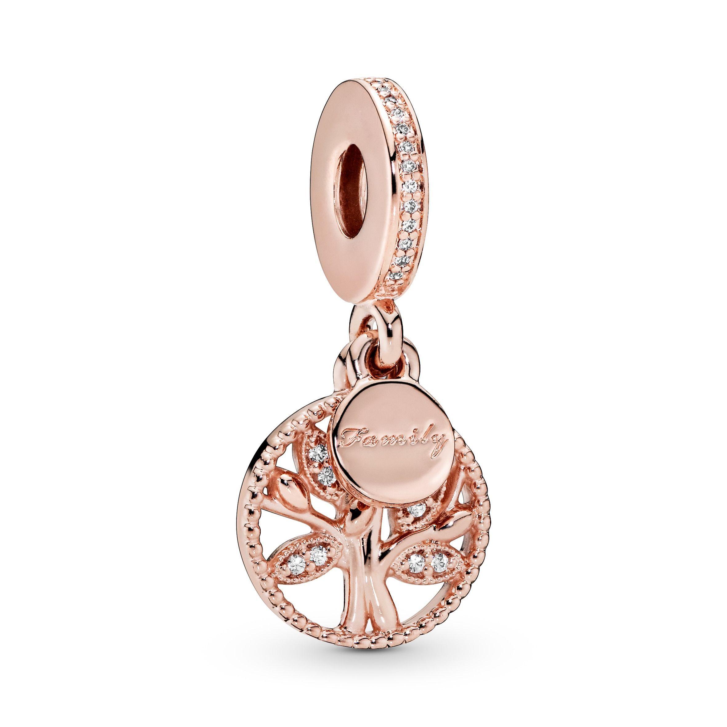 Charm Colgante en Rose Patrimonio de Familia -0