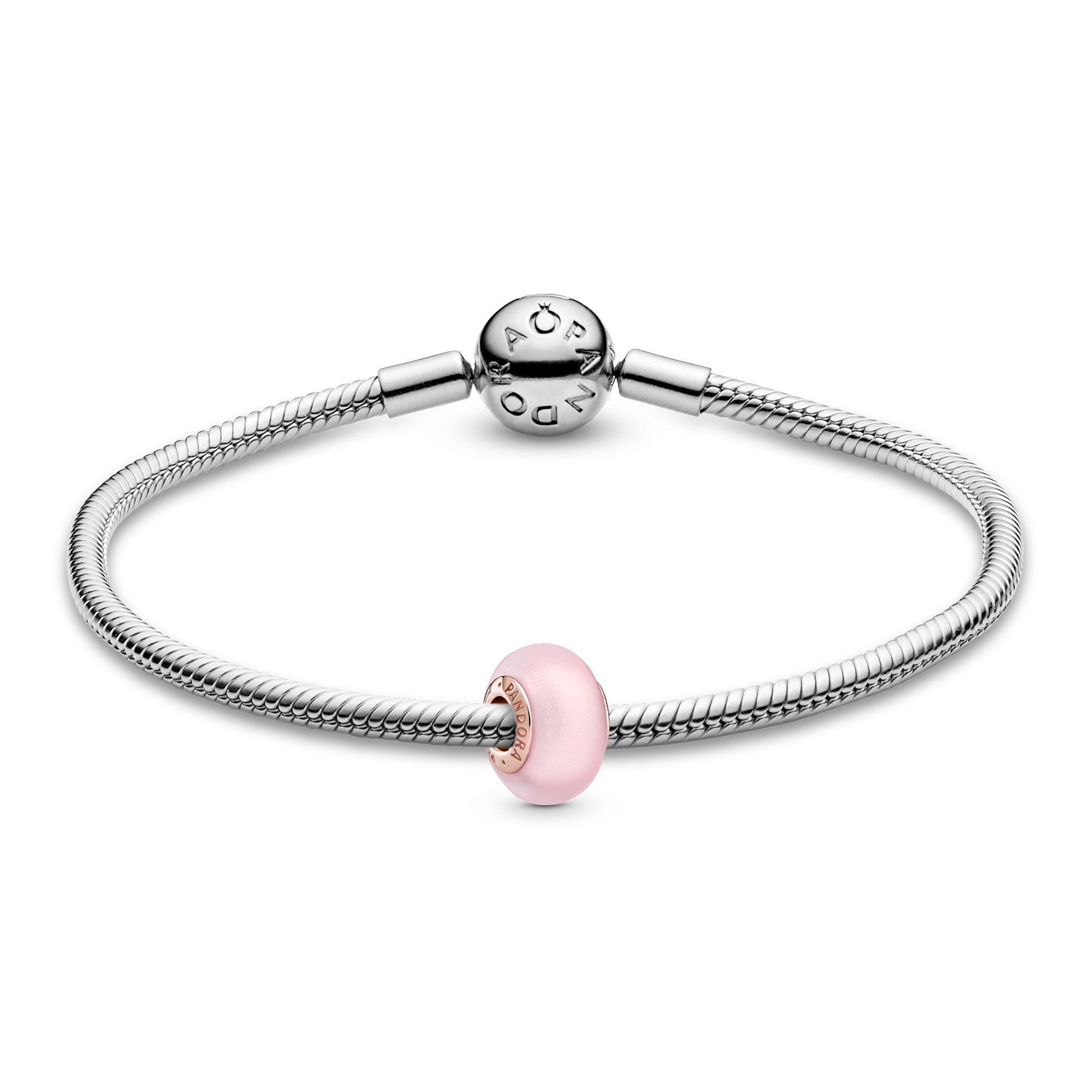 Gift Set Pulsera con Cristal de Murano Rose-0
