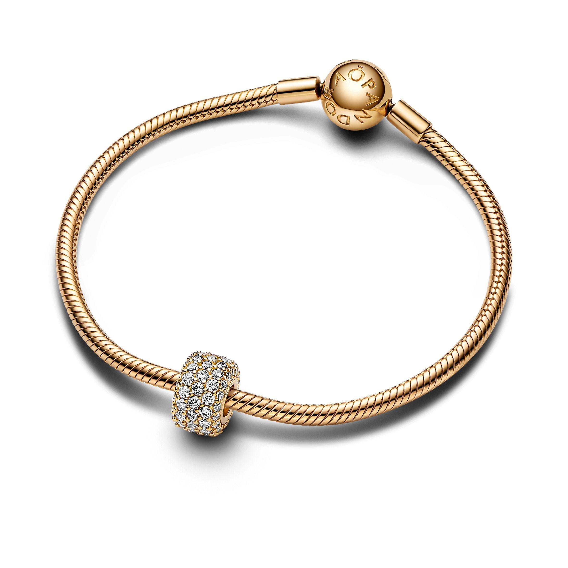 Charm Triple Fila Brillante en Pavé Shine-2