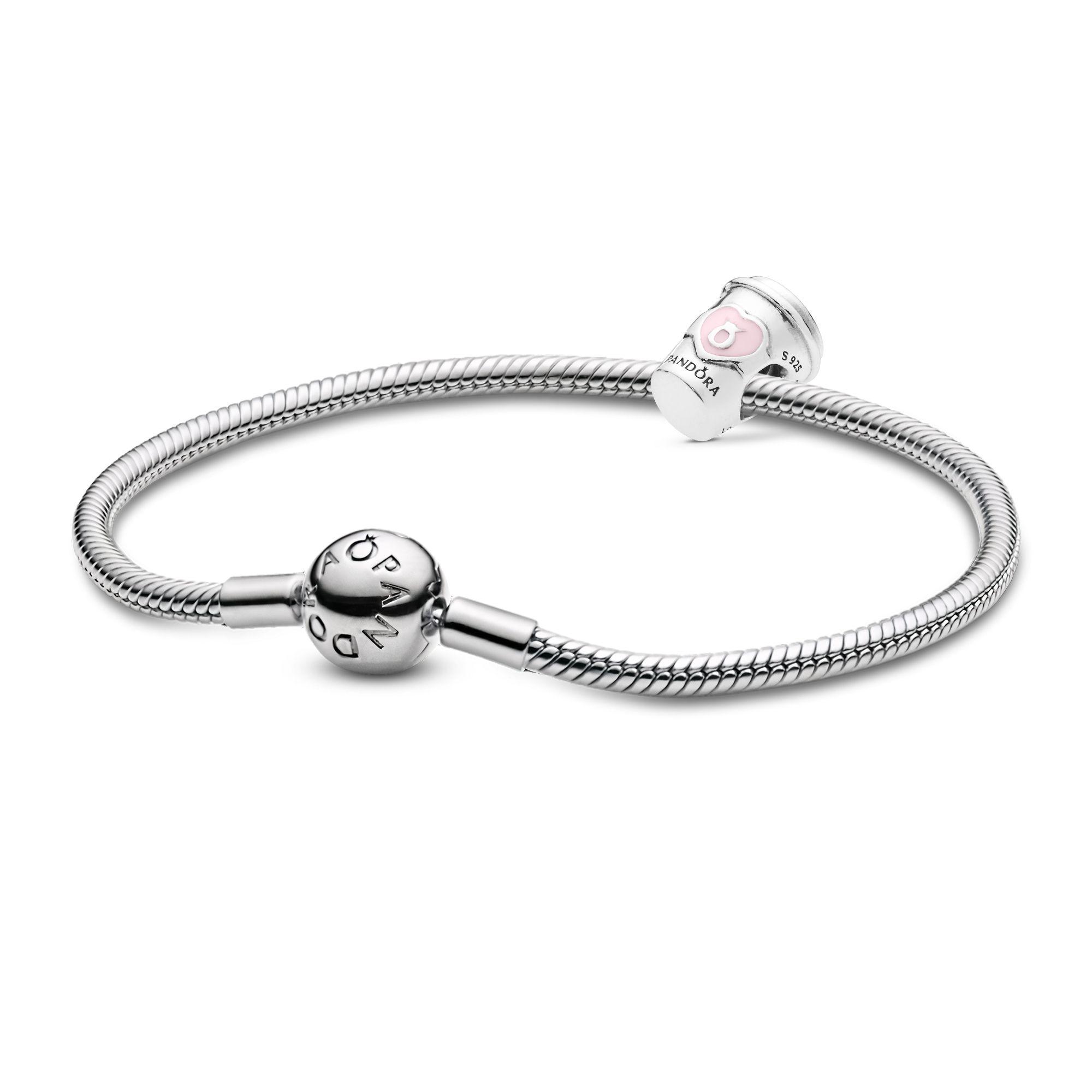 Gift Set Pulsera con Charm Vaso de Cafe Pandora-0
