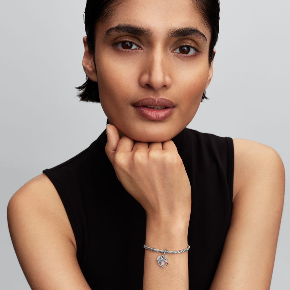 Charm Colgante Doble Hermosa Mamá-3