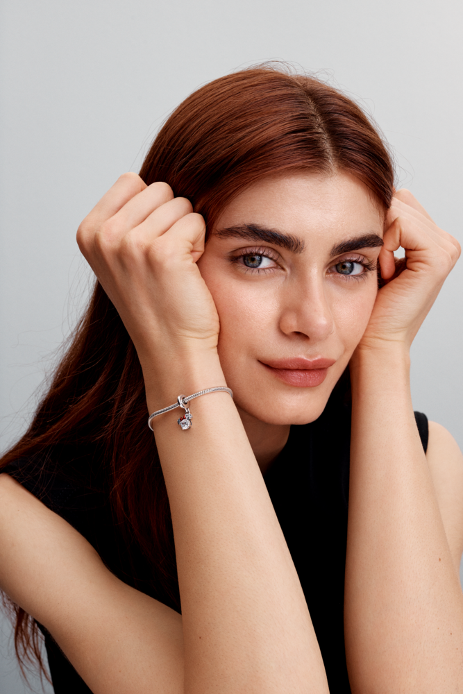 Charm Colgante Silueta de Minnie Mouse de Disney-2