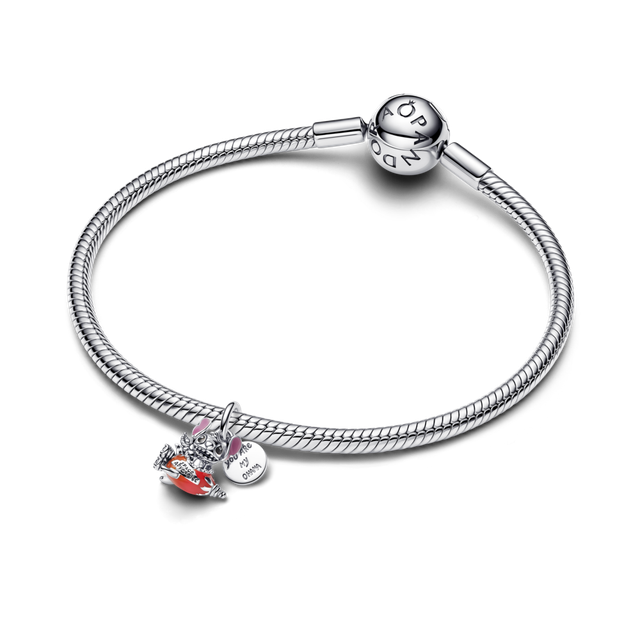 Charm Colgante Cohete de Stitch de Disney-2
