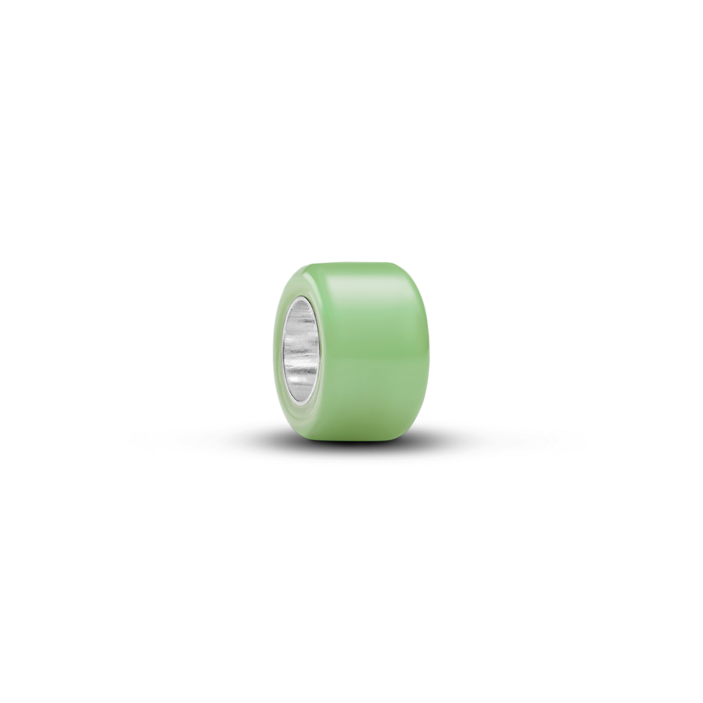 Mini Charm Cristal Murano Verde-0