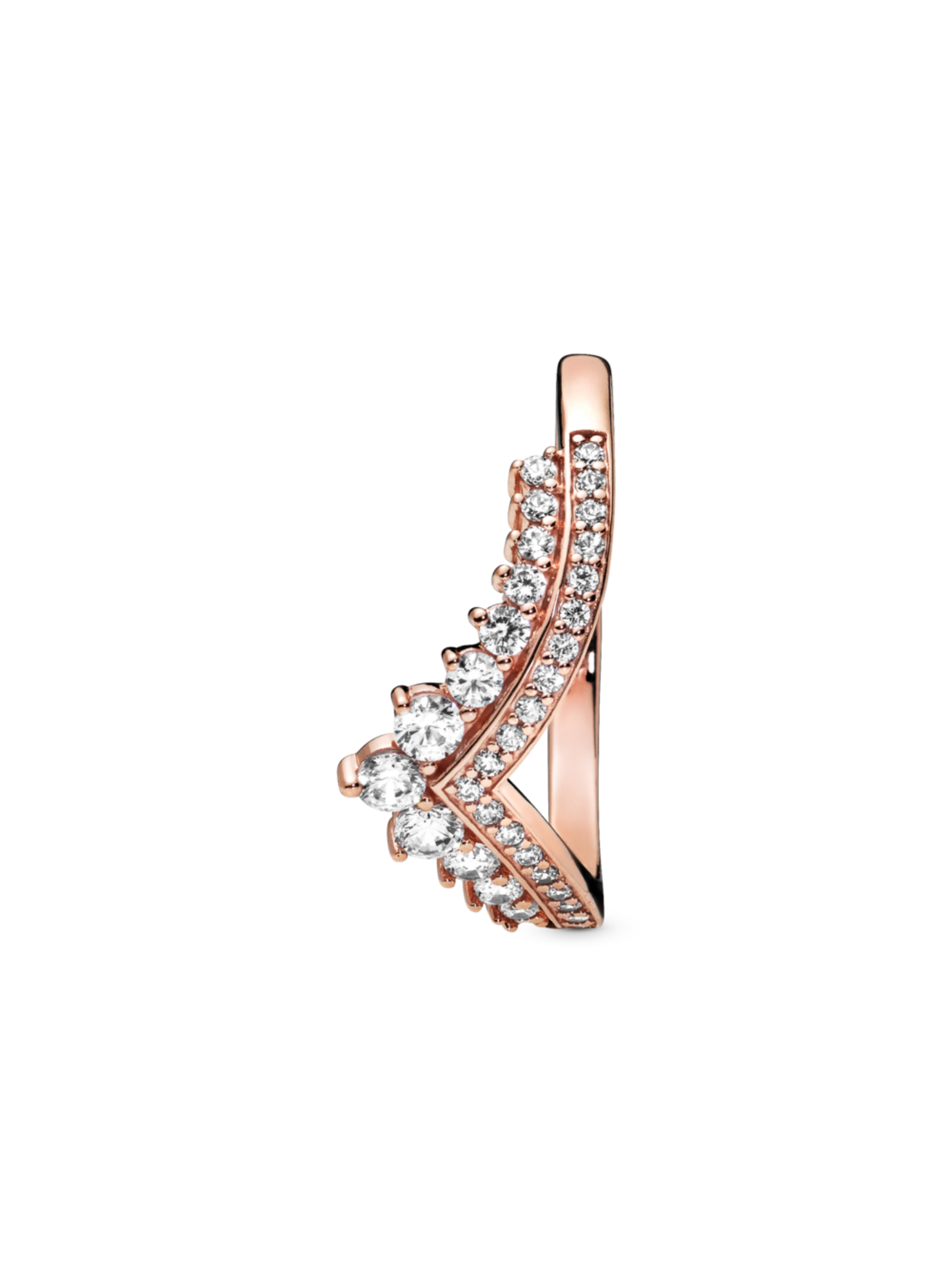 Anillo en Rose Espoleta Brillante Circonia Cúbica Clara-2