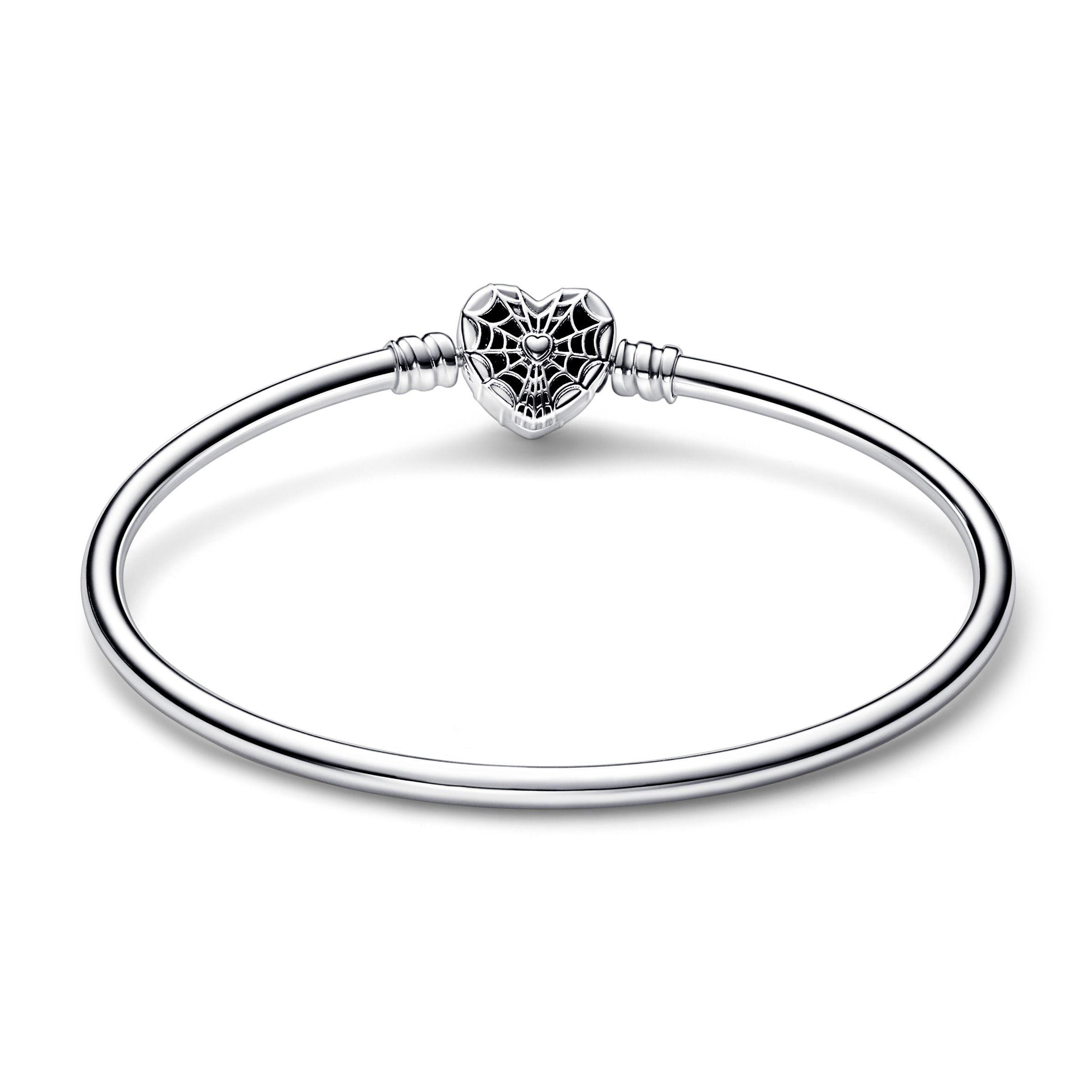 Brazalete Moments Cadena Serpiente Broche Corazon-1