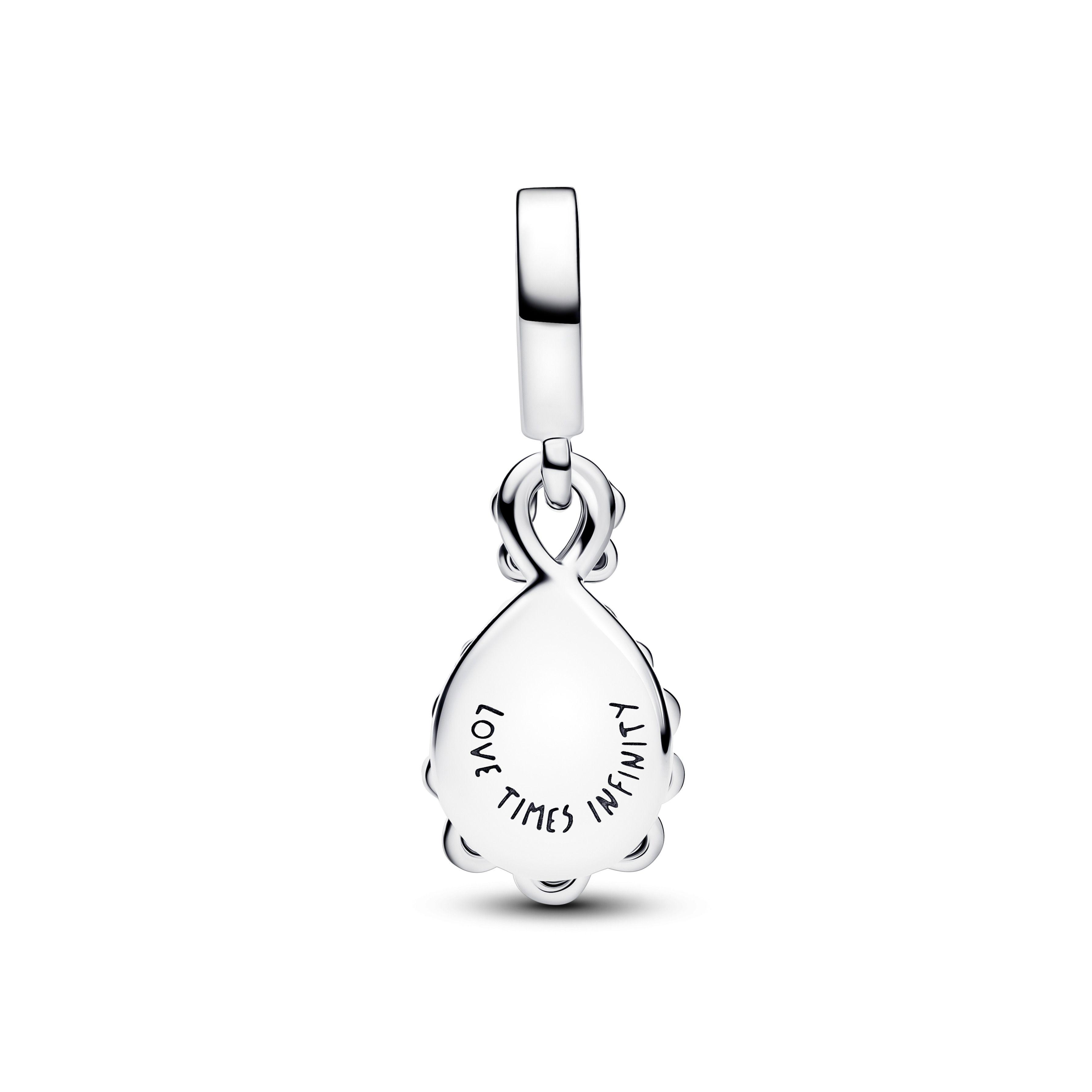 Charm Colgante Doble Infinito Opalescente-1