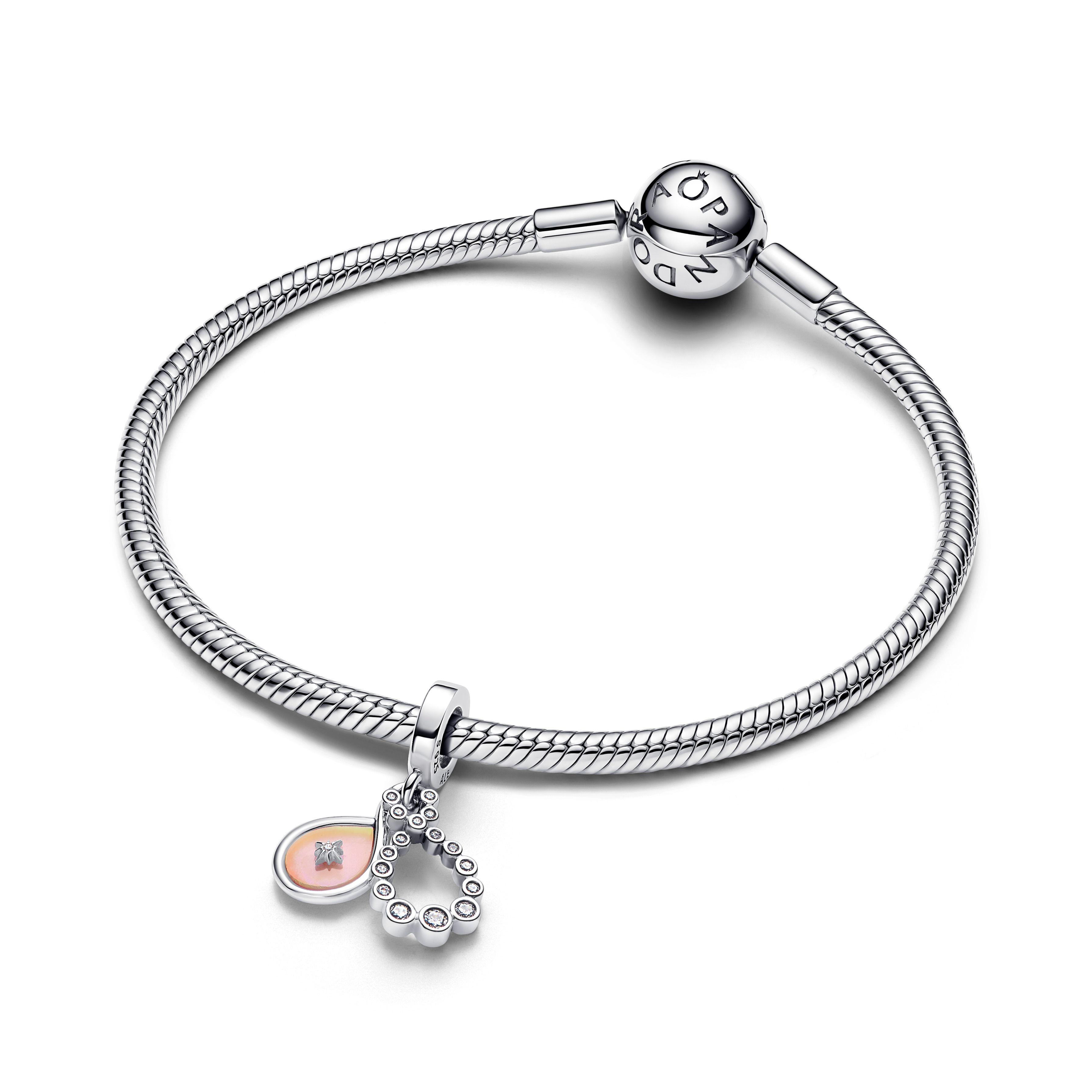 Charm Colgante Doble Infinito Opalescente-2