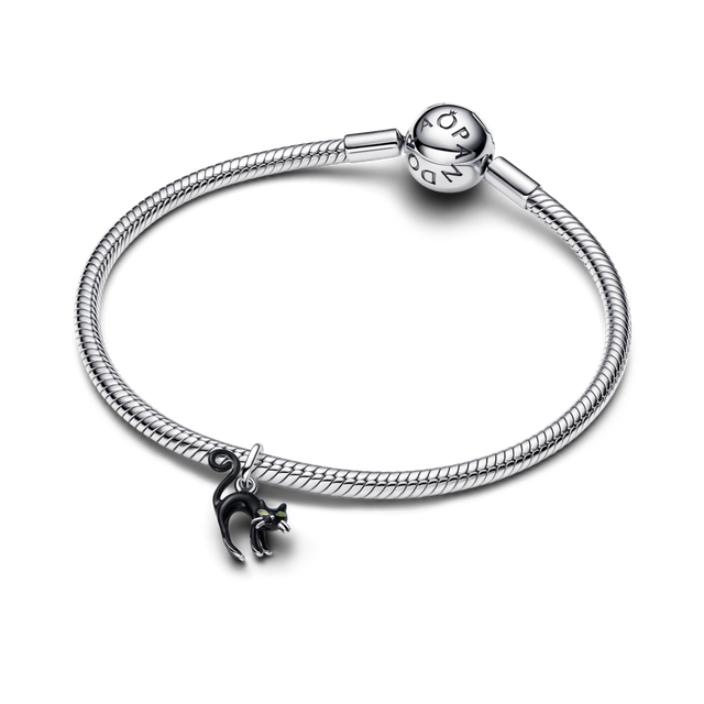 Charm Colgante Gato Negro-3