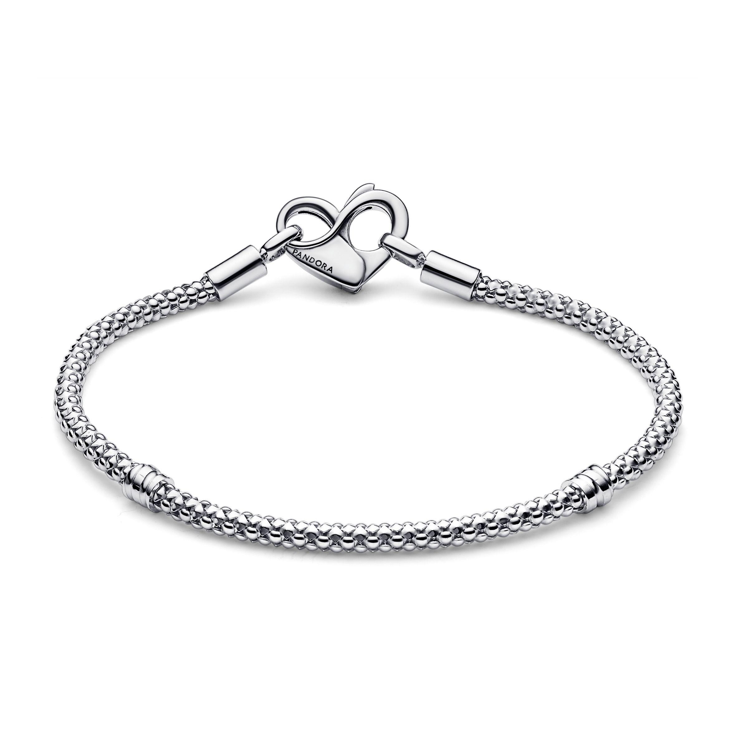 Brazalete Cadena de Serpiente Pandora Moments Plata-1