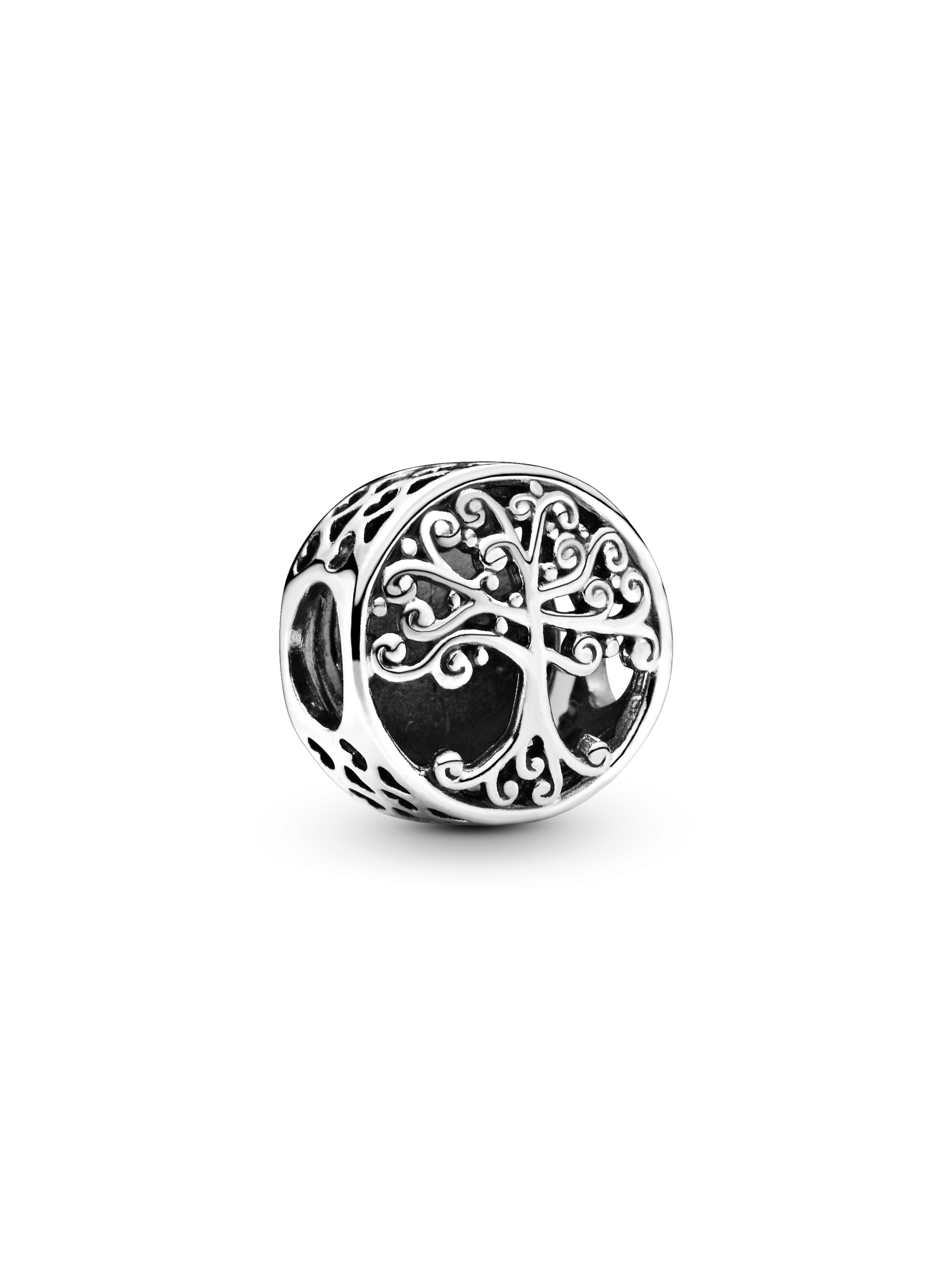 Gift Set Pulsera con Dije Corazon Brillante y Arbol Raices Familiar-1
